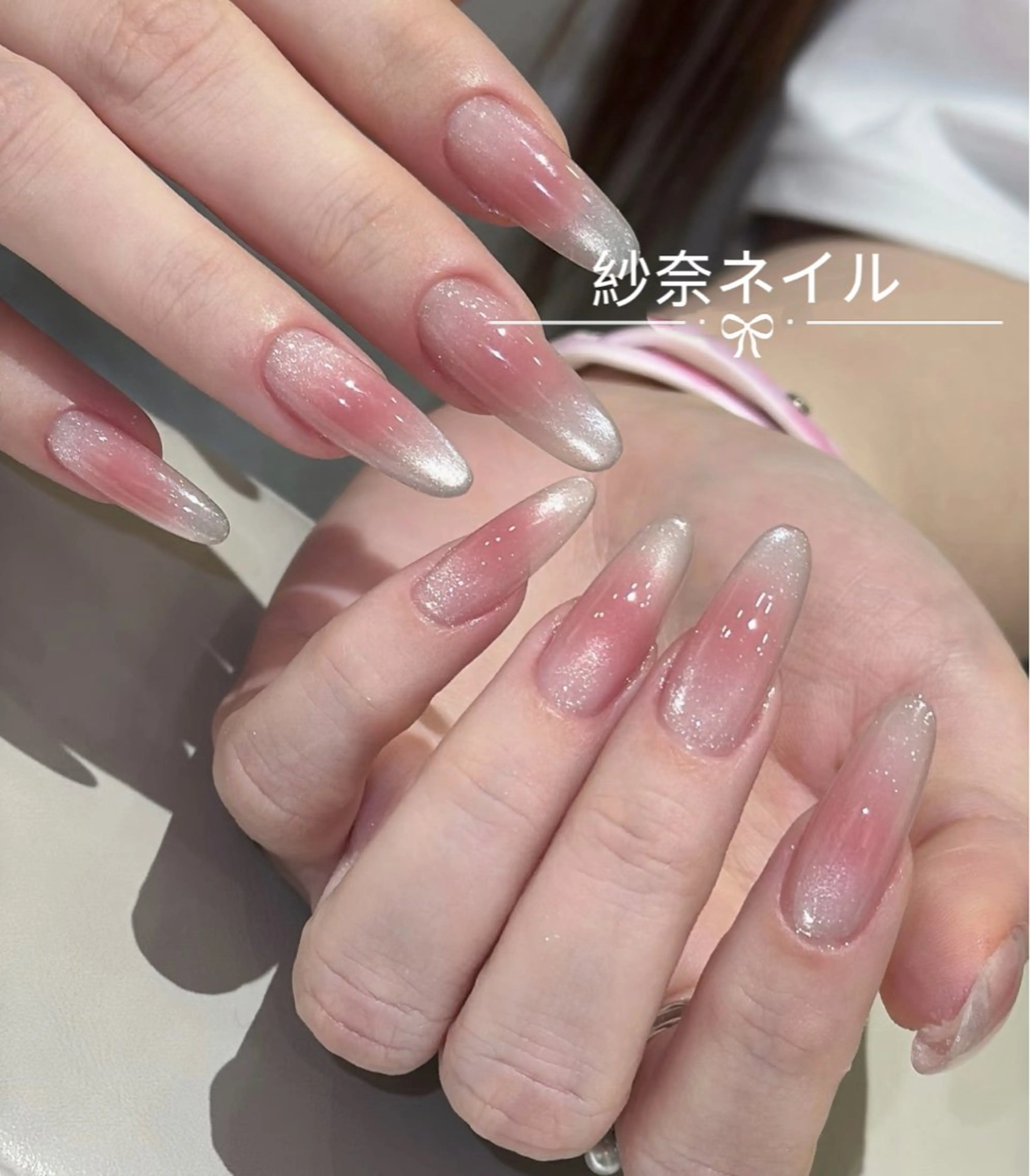 ネイル ハンドネイル 纱 奈のネイルデザイン