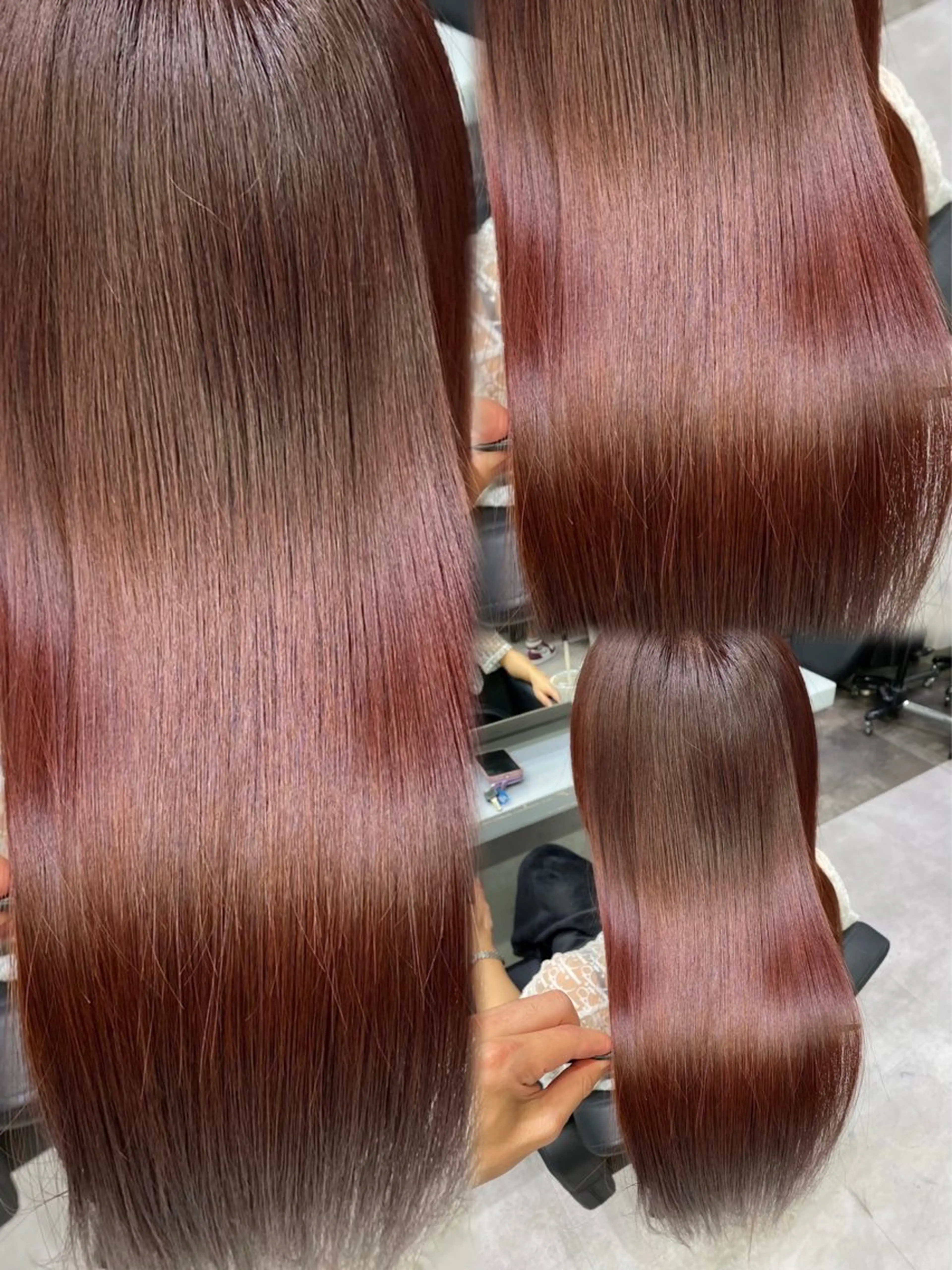 ロング カット ヘアカラー トリートメント elyts-shibuya-所属・【elyts】 𝑲𝑶𝑼𝑲𝑰のヘアスタイル