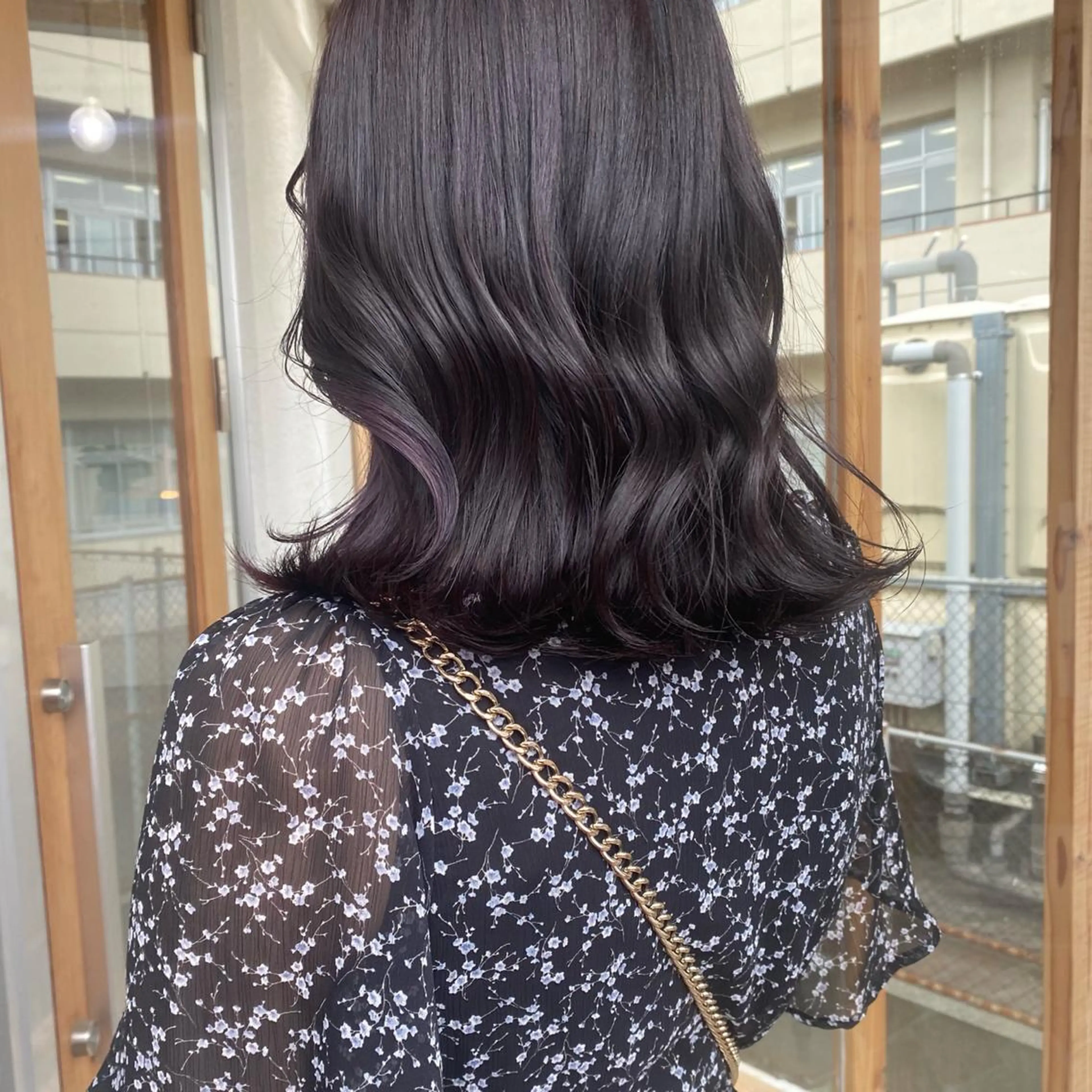 ミディアム カラー カット ヘアカラー en⁺　trust所属・レノ/en trust/金沢市のヘアスタイル