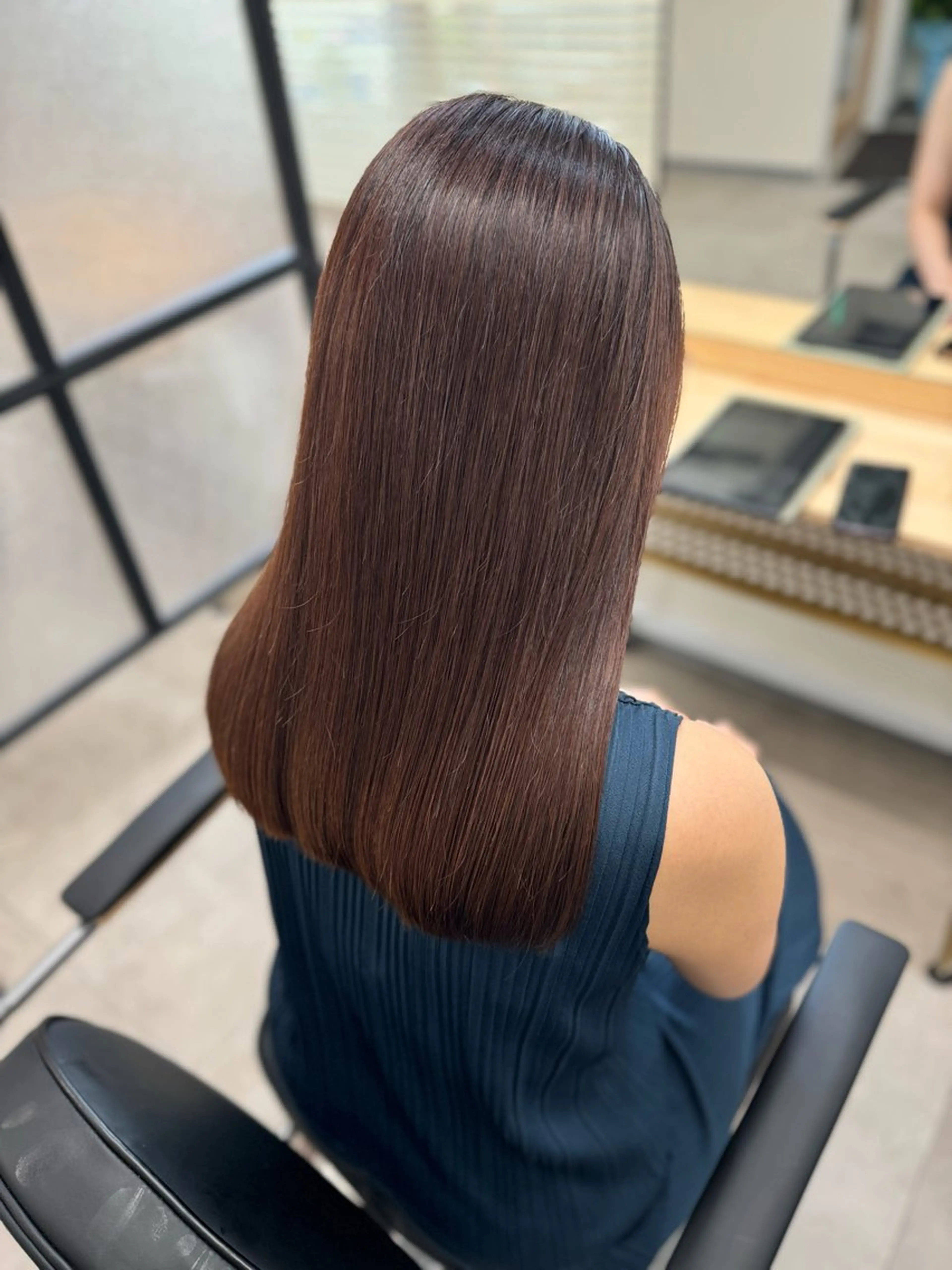 セミロング カット ヘアカラー トリートメント 【12月限定割引】 小林　智博のヘアスタイル