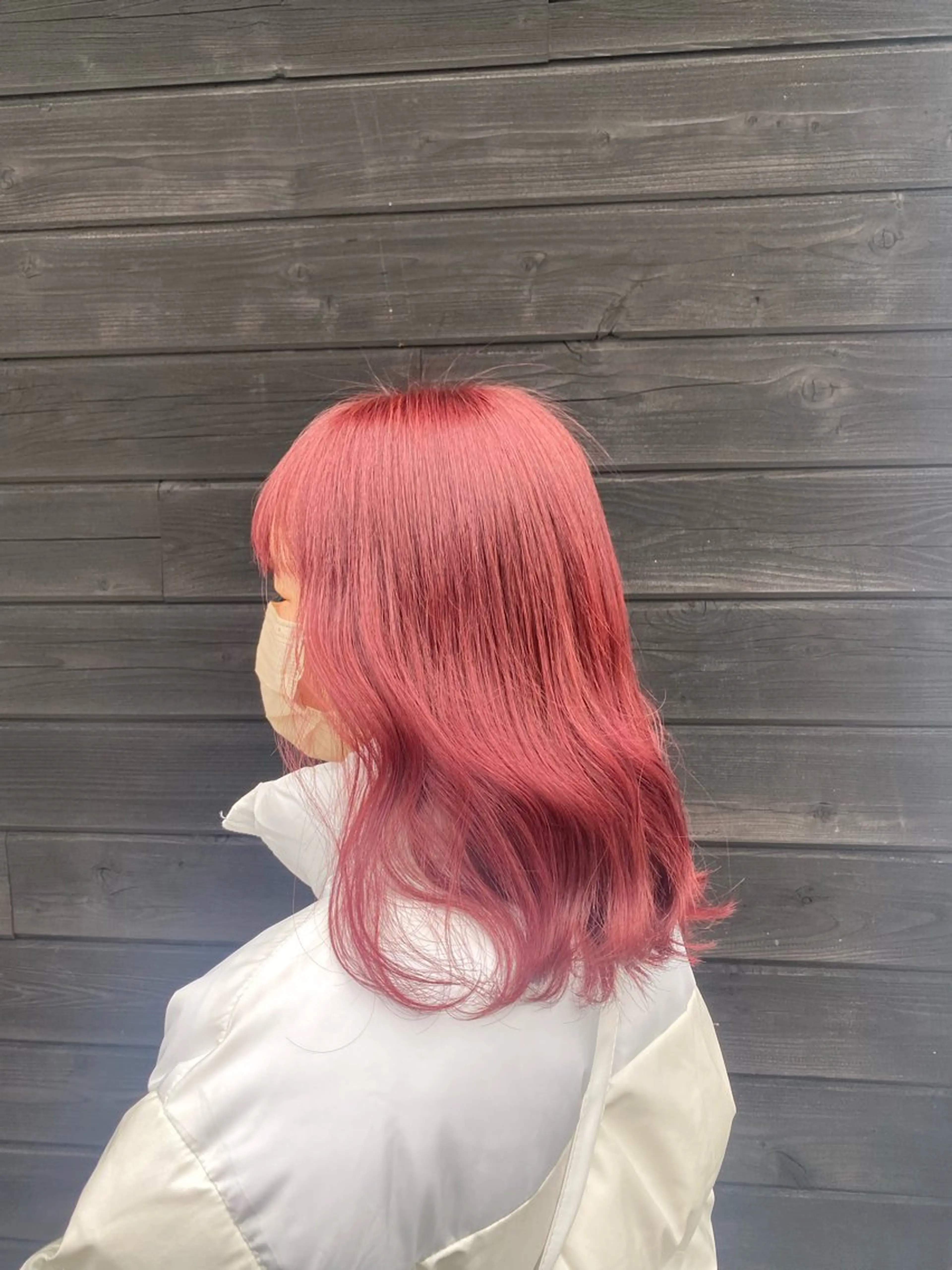 セミロング カラー 【nui 茨木】 原田美紅のヘアスタイル