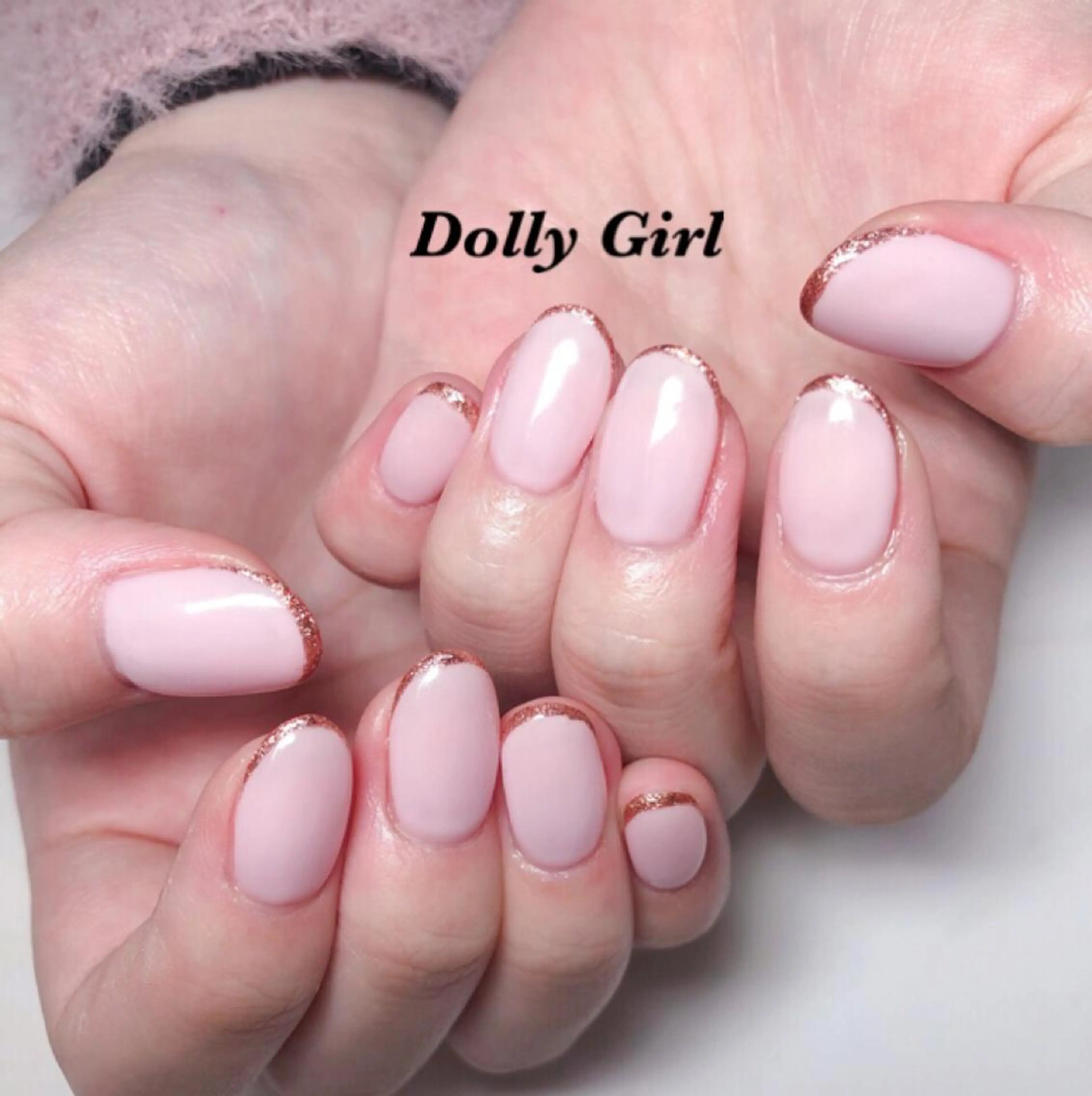 ネイル ラメ(グリッター) 個室ネイルサロンDolly Girl〜ドーリーガール〜所属・DollyGirl KYOKOのネイルデザイン