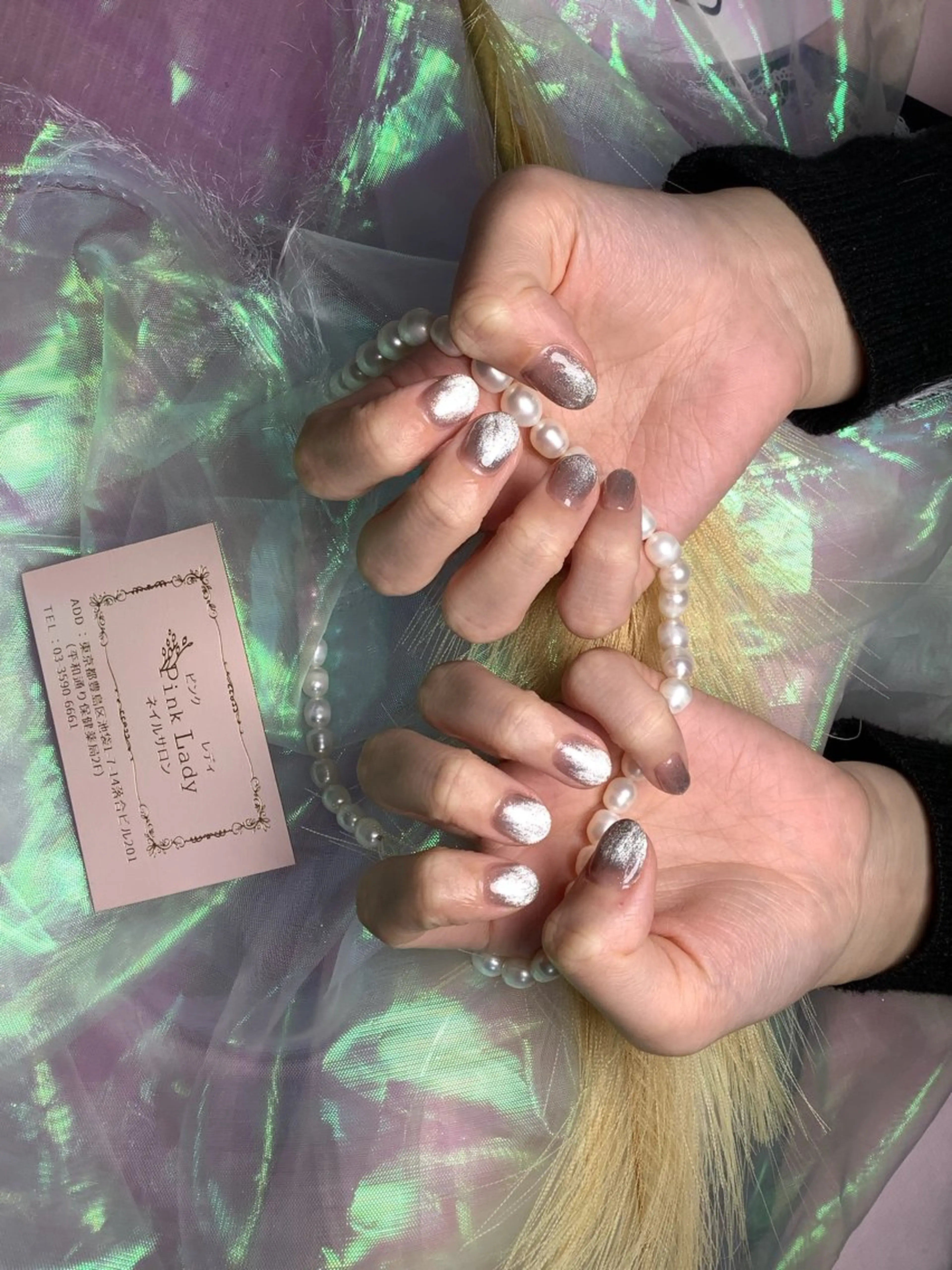 ネイル pink ladyサロン所属・べ にのネイルデザイン