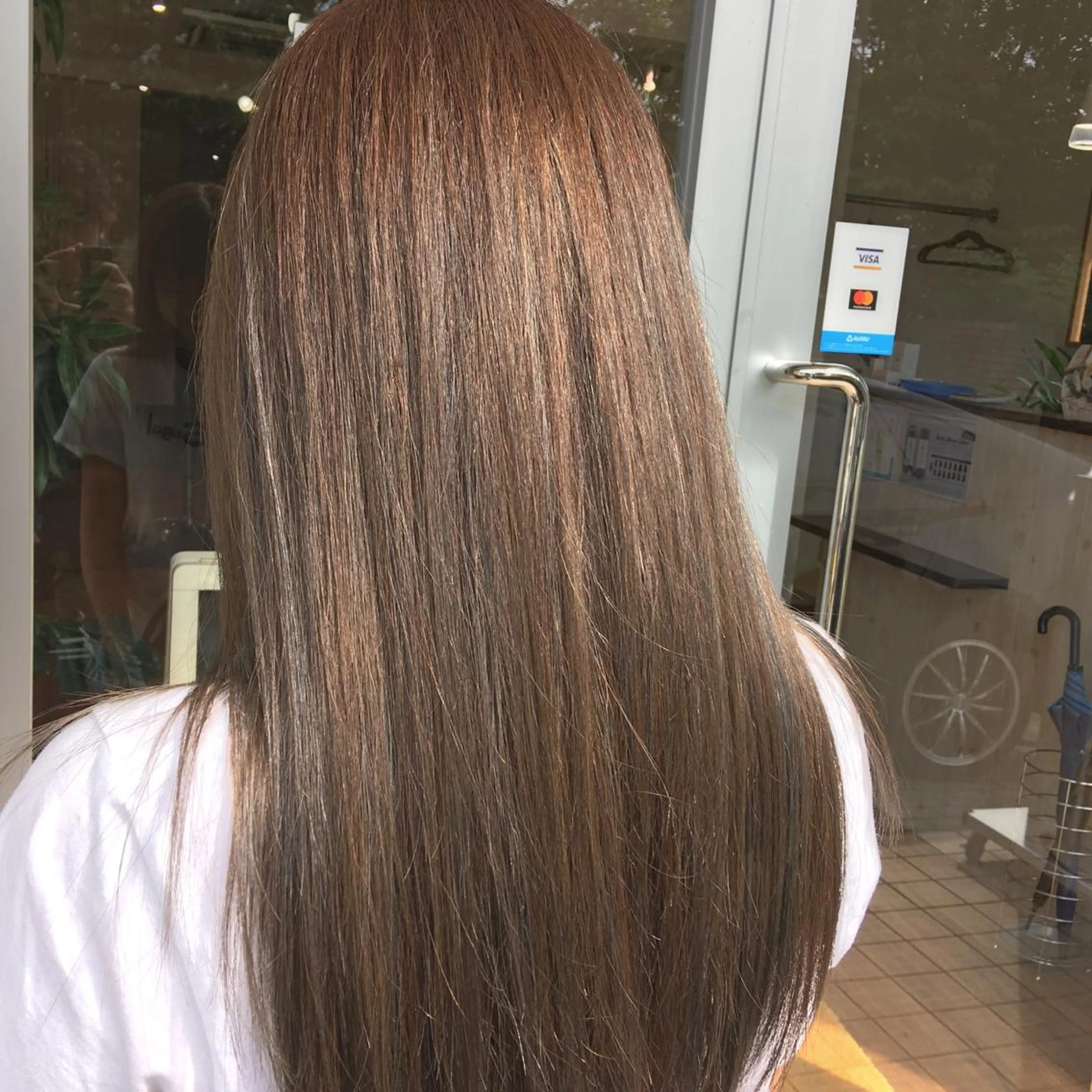 セミロング Albright所属・レイヤーカット/縮 毛矯正/tanakaのヘアスタイル