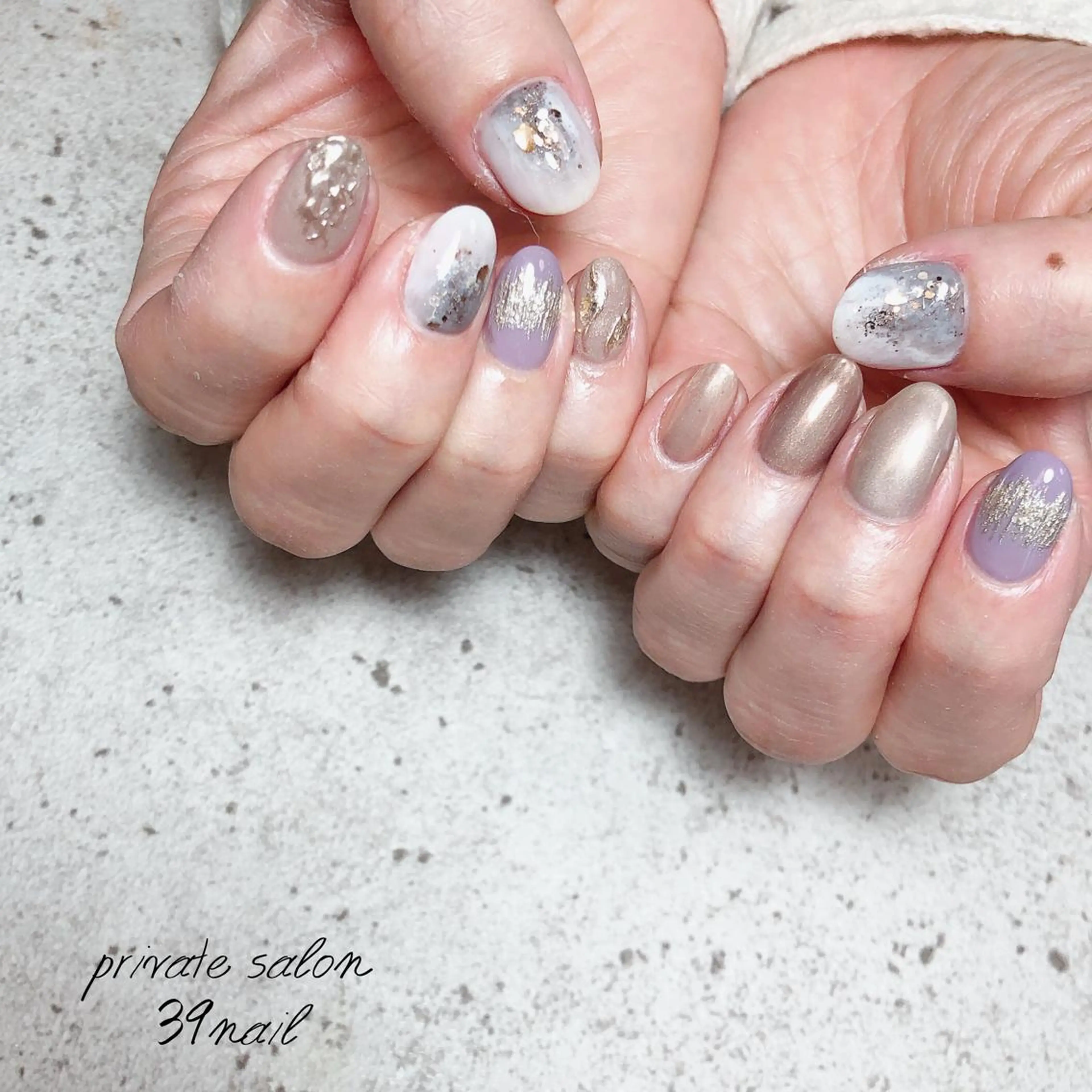 ネイル ハンドネイル 京橋 【39nail】のネイルデザイン