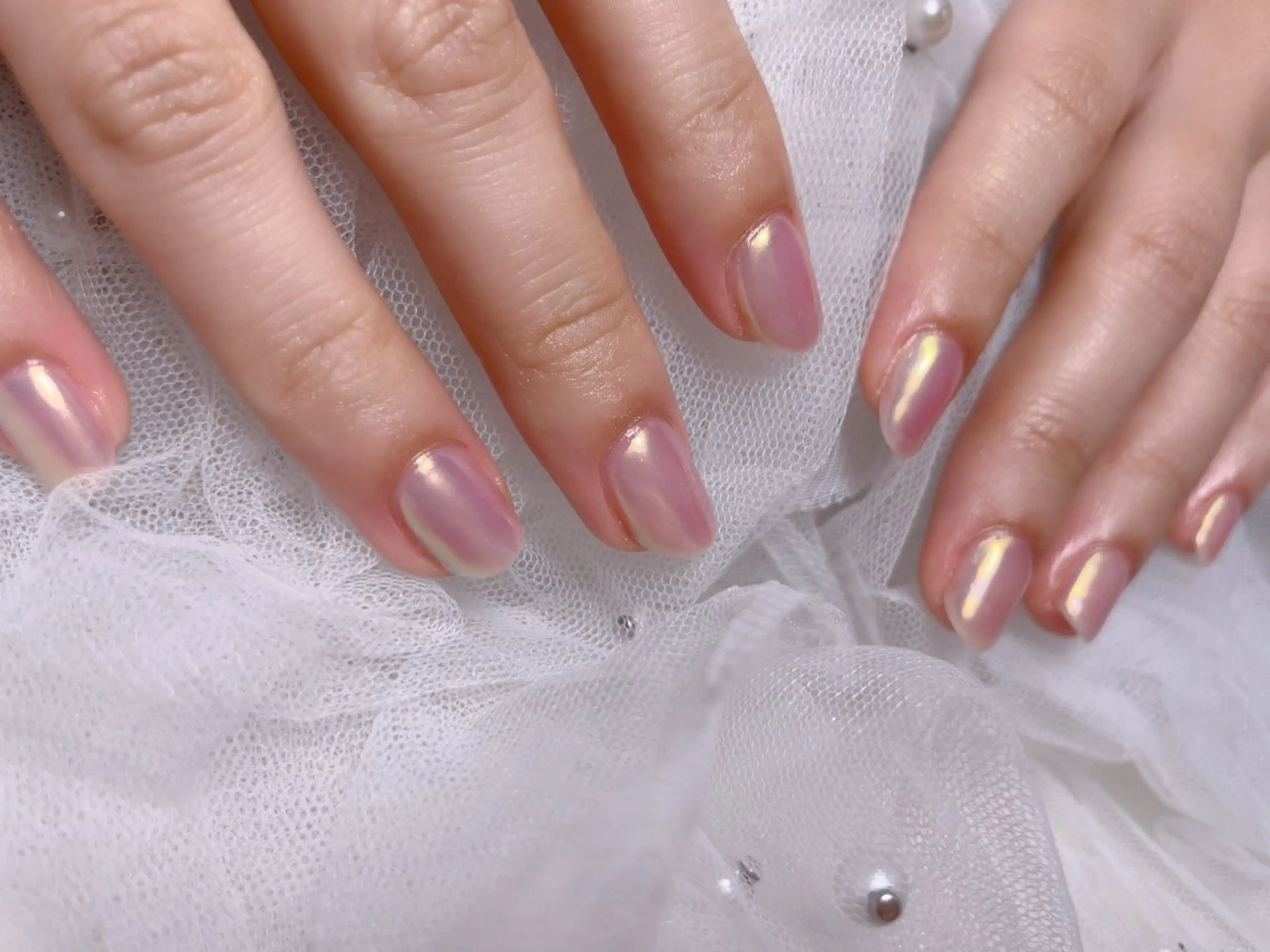 ネイル フレンチネイル マグネットネイル ニュアンスネイル オフィスネイル ワンカラーネイル ハンドネイル Mnail _KKのネイルデザイン