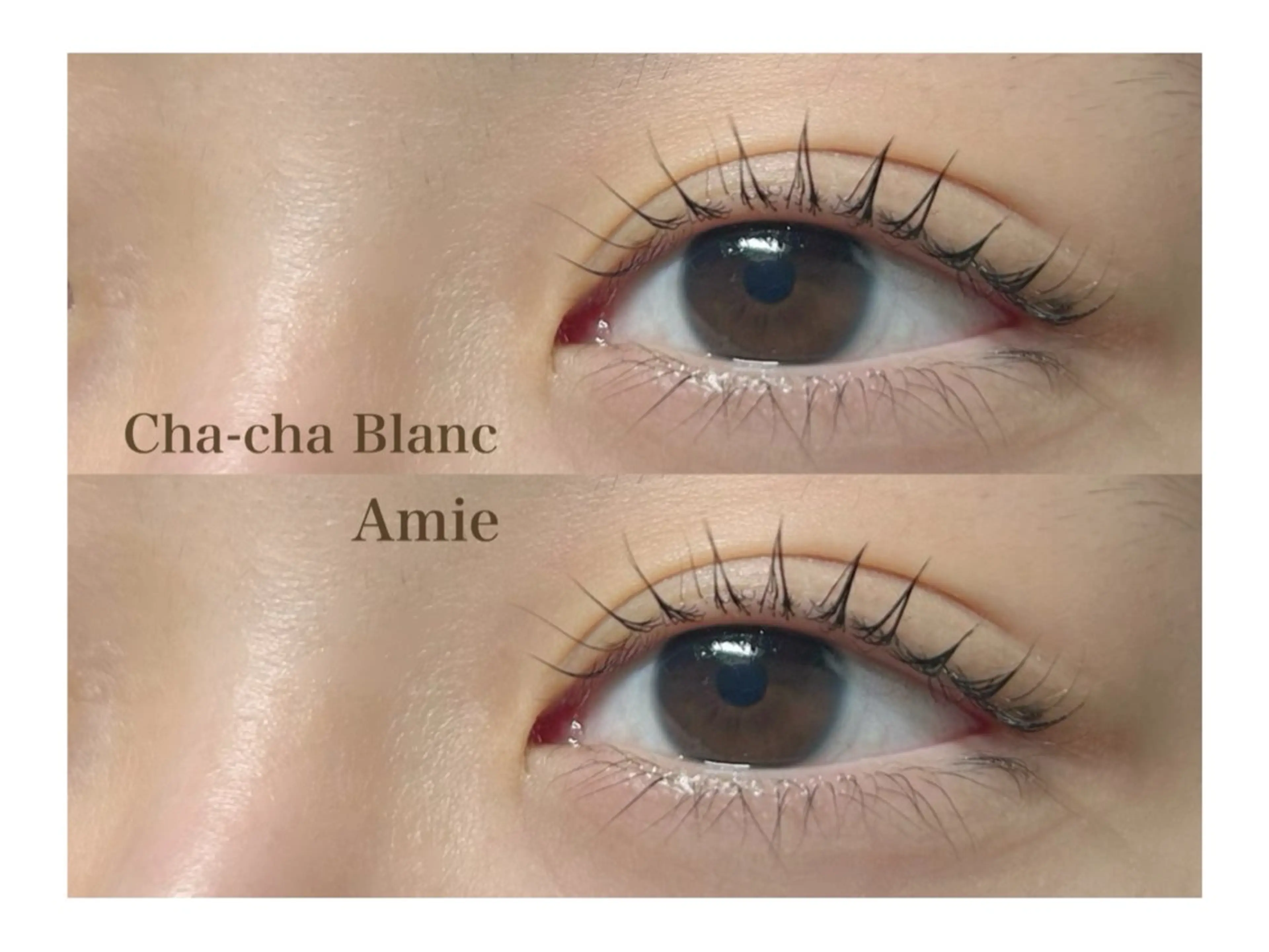 マツエク・マツパ chacha bla nc Amie 沖田のマツエク・マツパデザイン