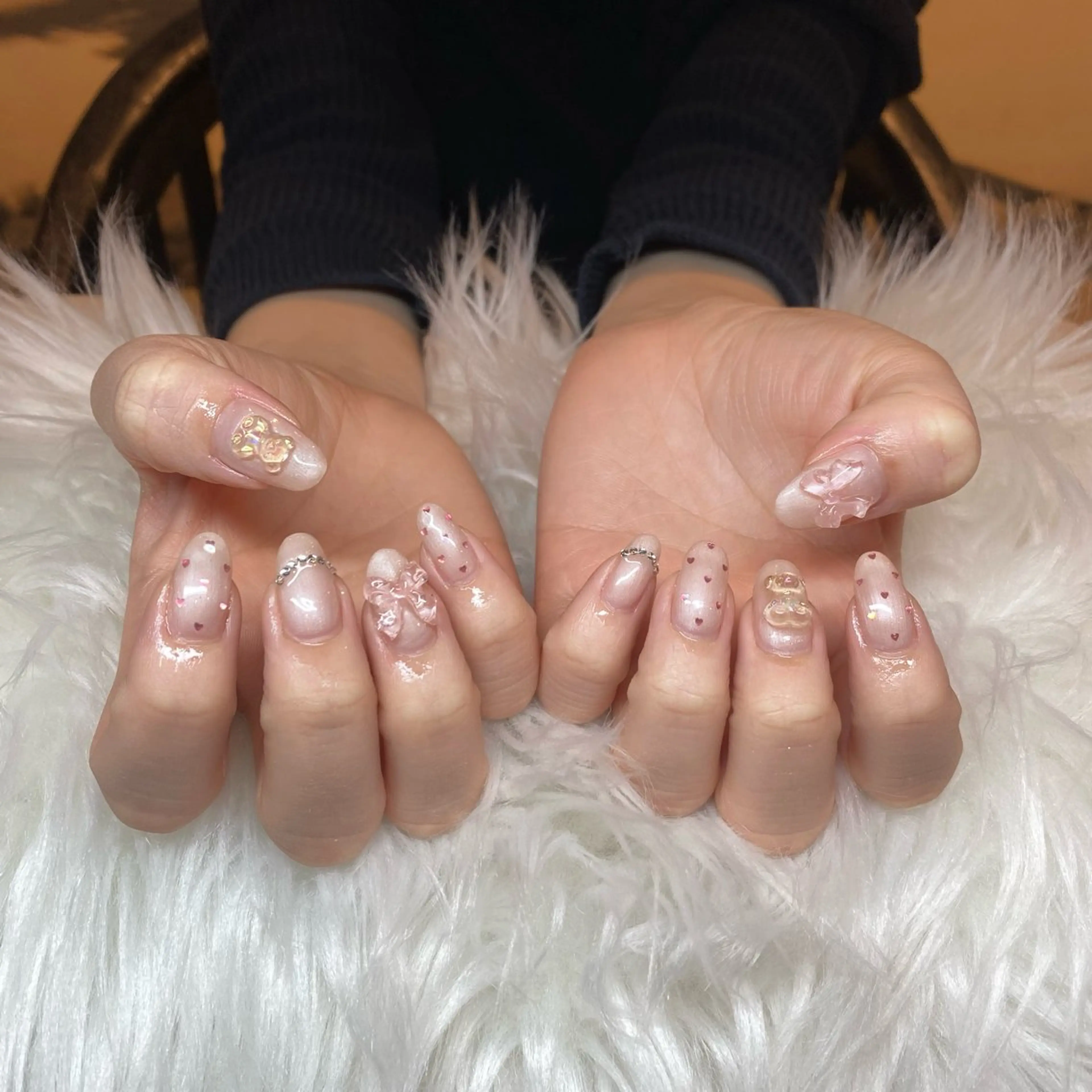 ネイル ハンドネイル HANA 中初美のネイルデザイン