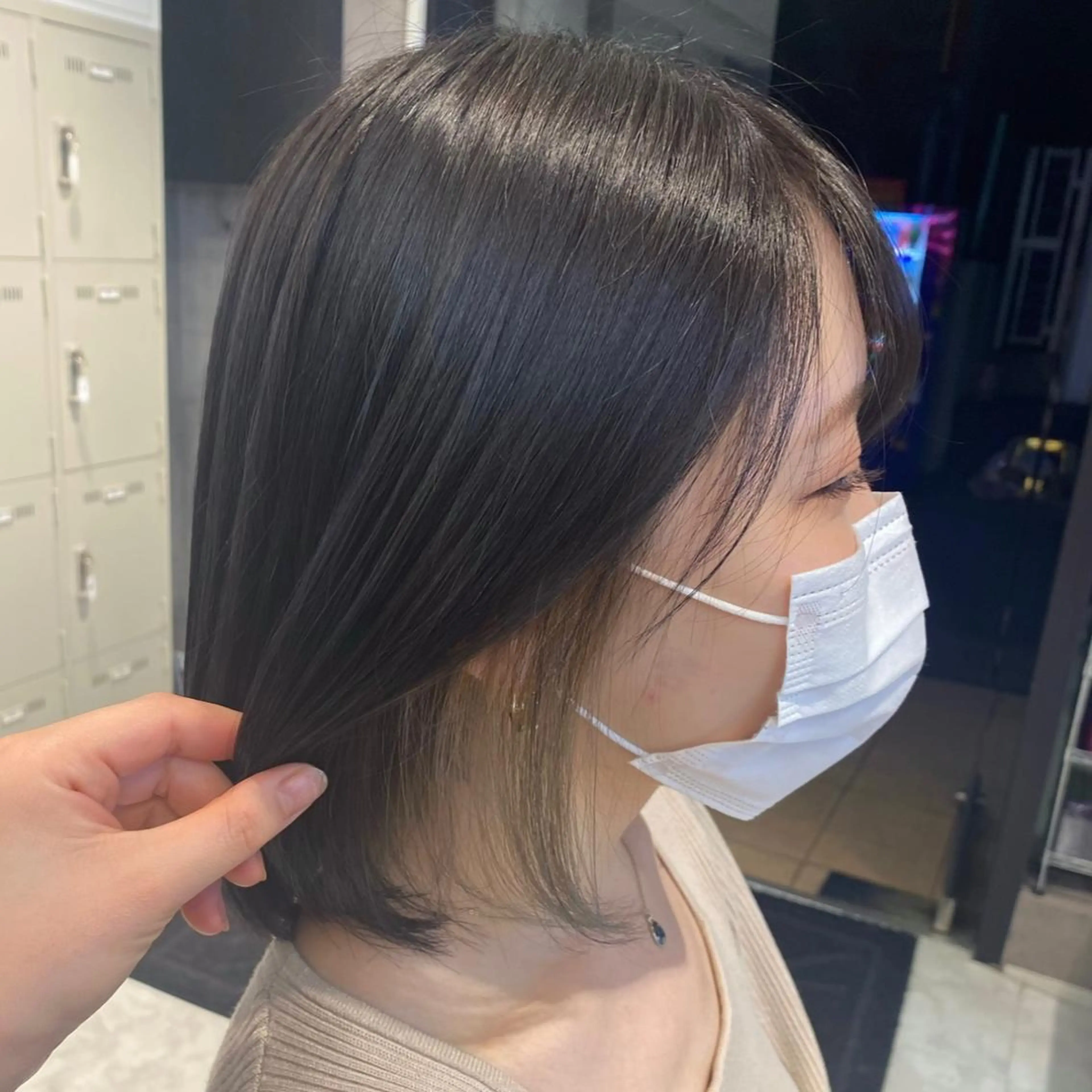 ミディアム カラー ヘアアレンジ メンズ ヘアカラー トリートメント ヘアセット お悩み解決美容師 💐AMIのヘアスタイル