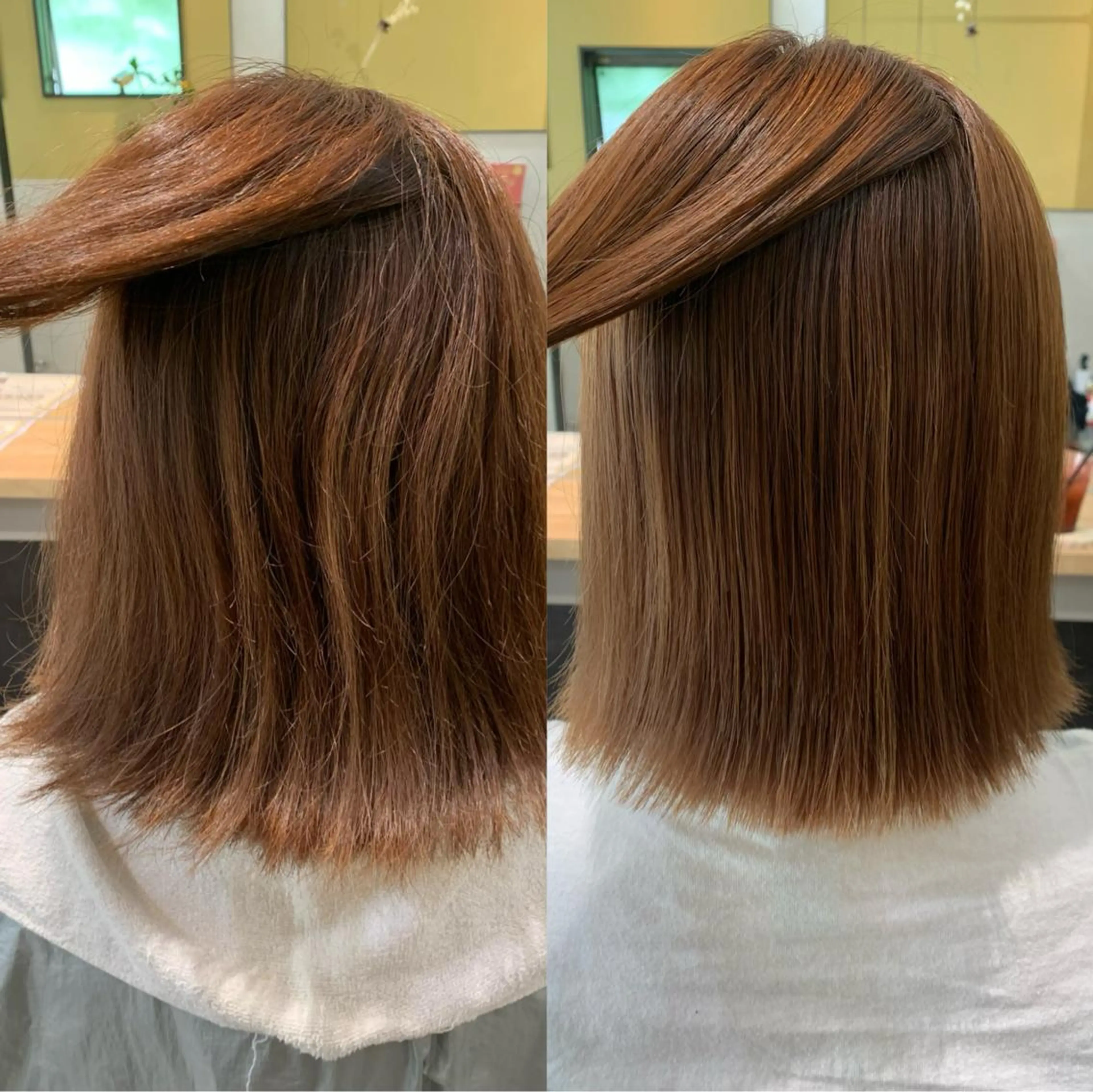 ショート パーマ 髪質改善 ストレートパーマ カット 縮毛矯正 トリートメント hub hair レイヤー/透明感のヘアスタイル