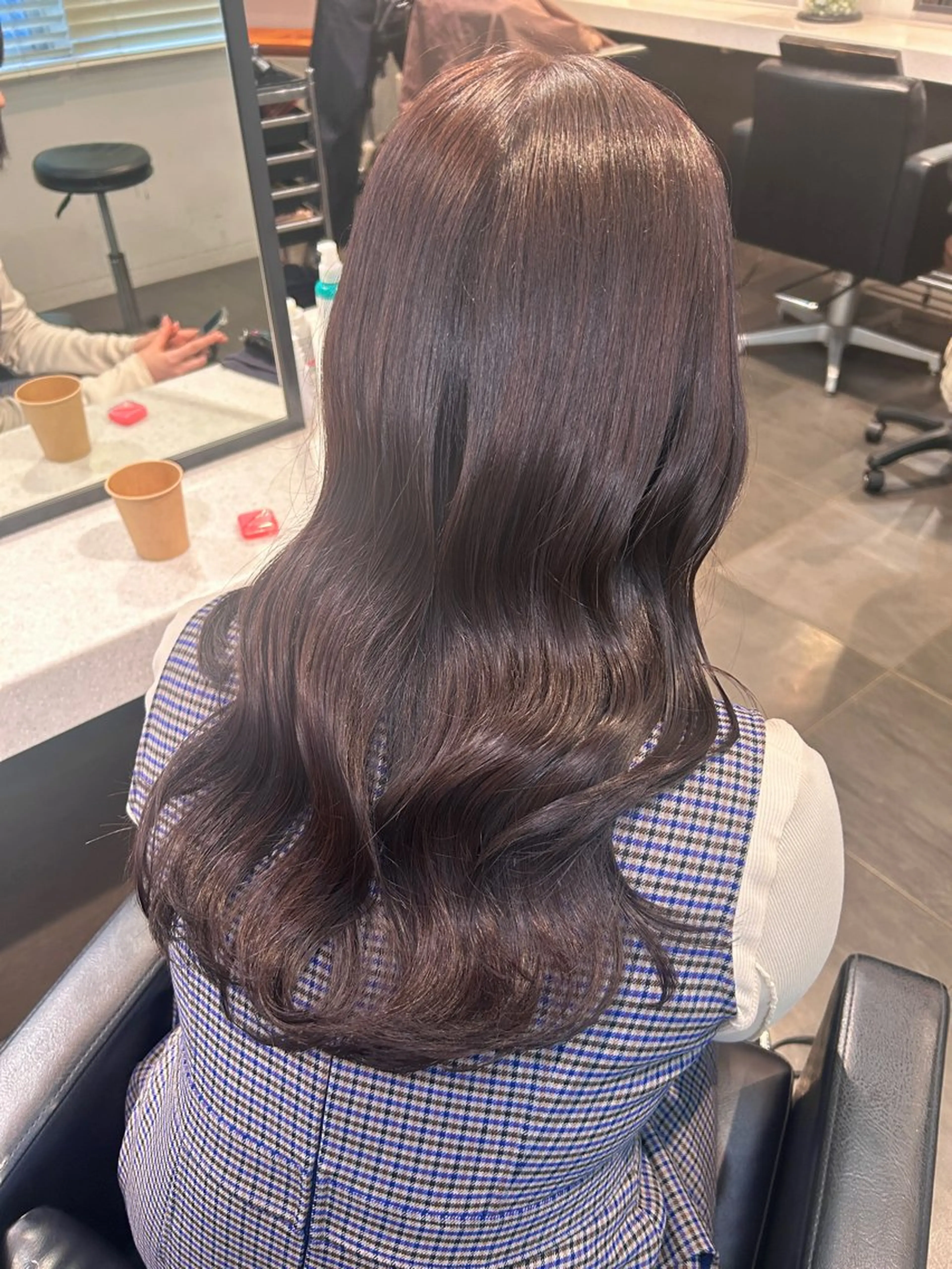 セミロング カラー ブラウンカラー ラベンダーカラー オレンジ ピンクカラー ピンクラベンダー カット ヘアカラー トリートメント オタク救済🎀 可愛いに特化　ゆうなのヘアスタイル