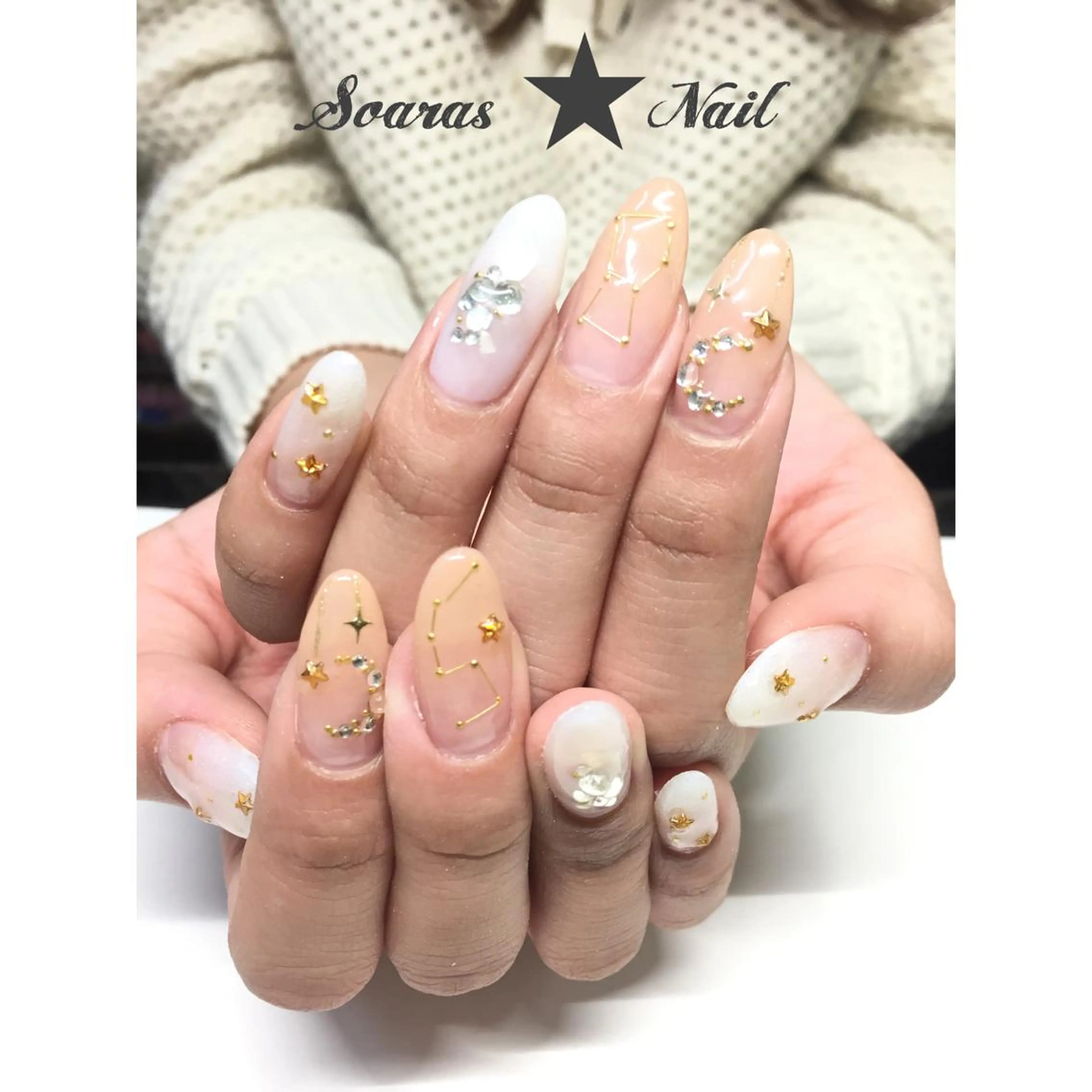 ネイル スカルプネイル soaras nailのネイルデザイン