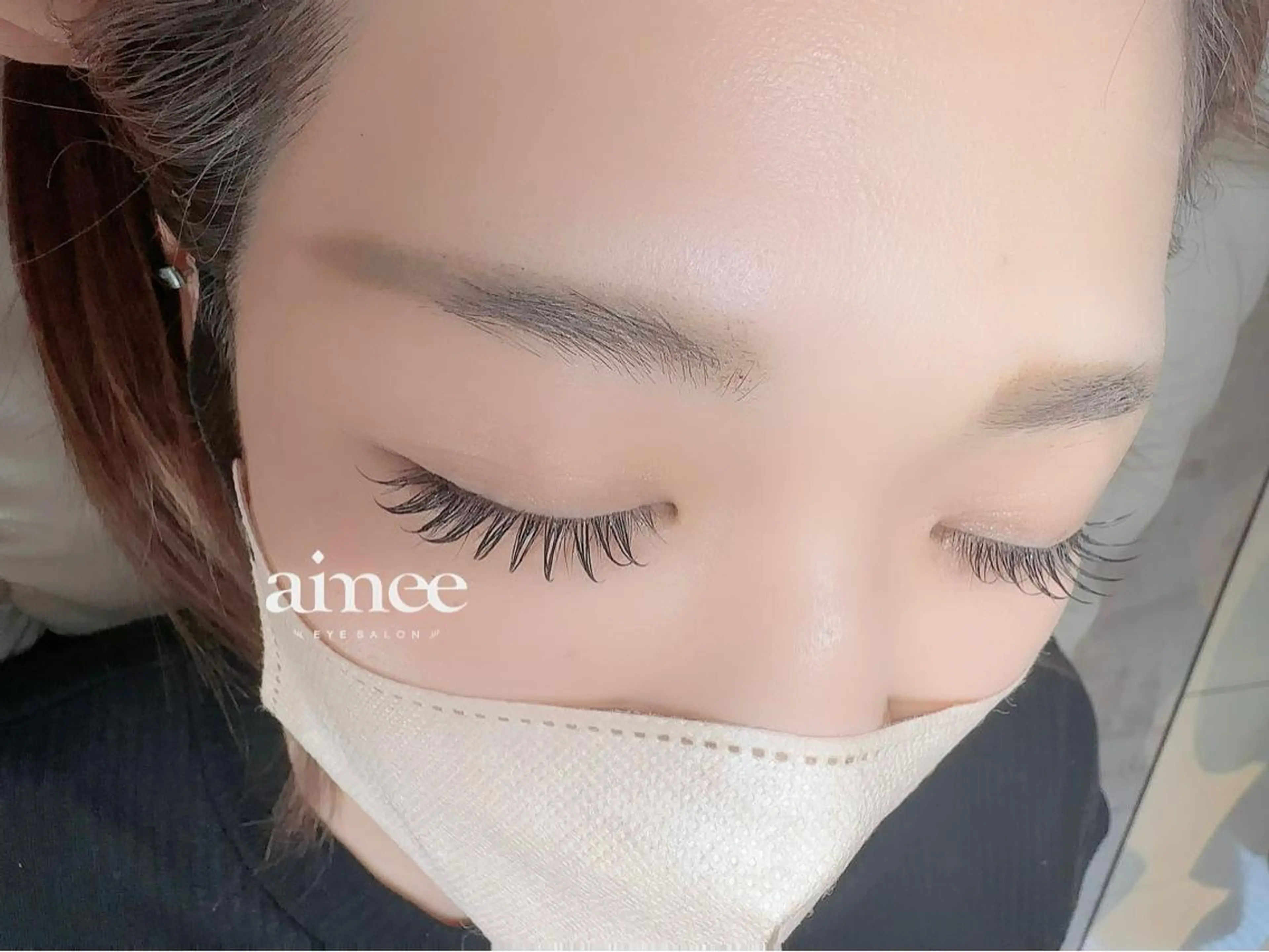 マツエク・マツパ 束感まつ毛 eyesalon aimee所属・eyesalon aimeeのマツエク・マツパデザイン
