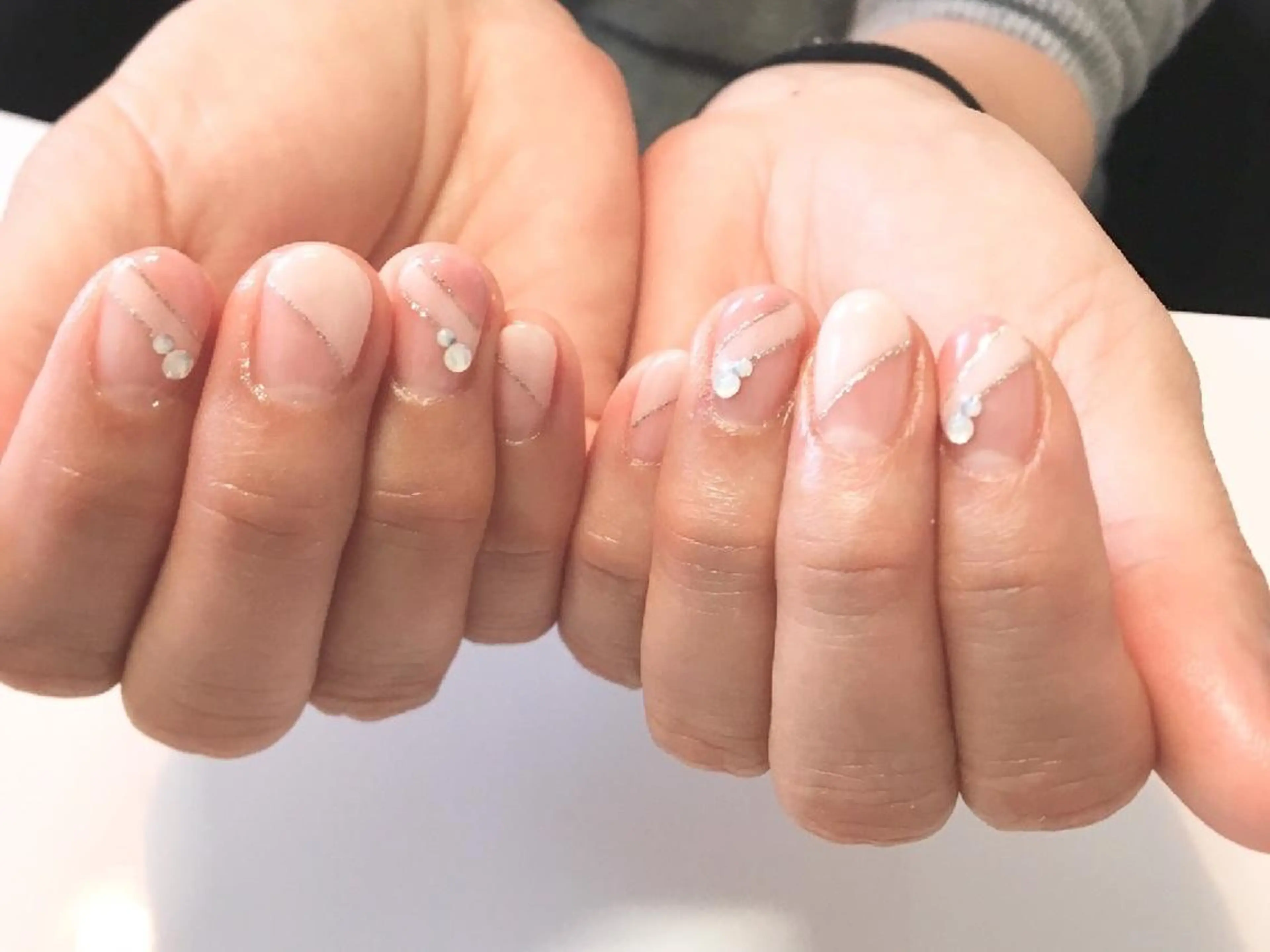 ネイル ストーンネイル 近藤 美春のネイルデザイン