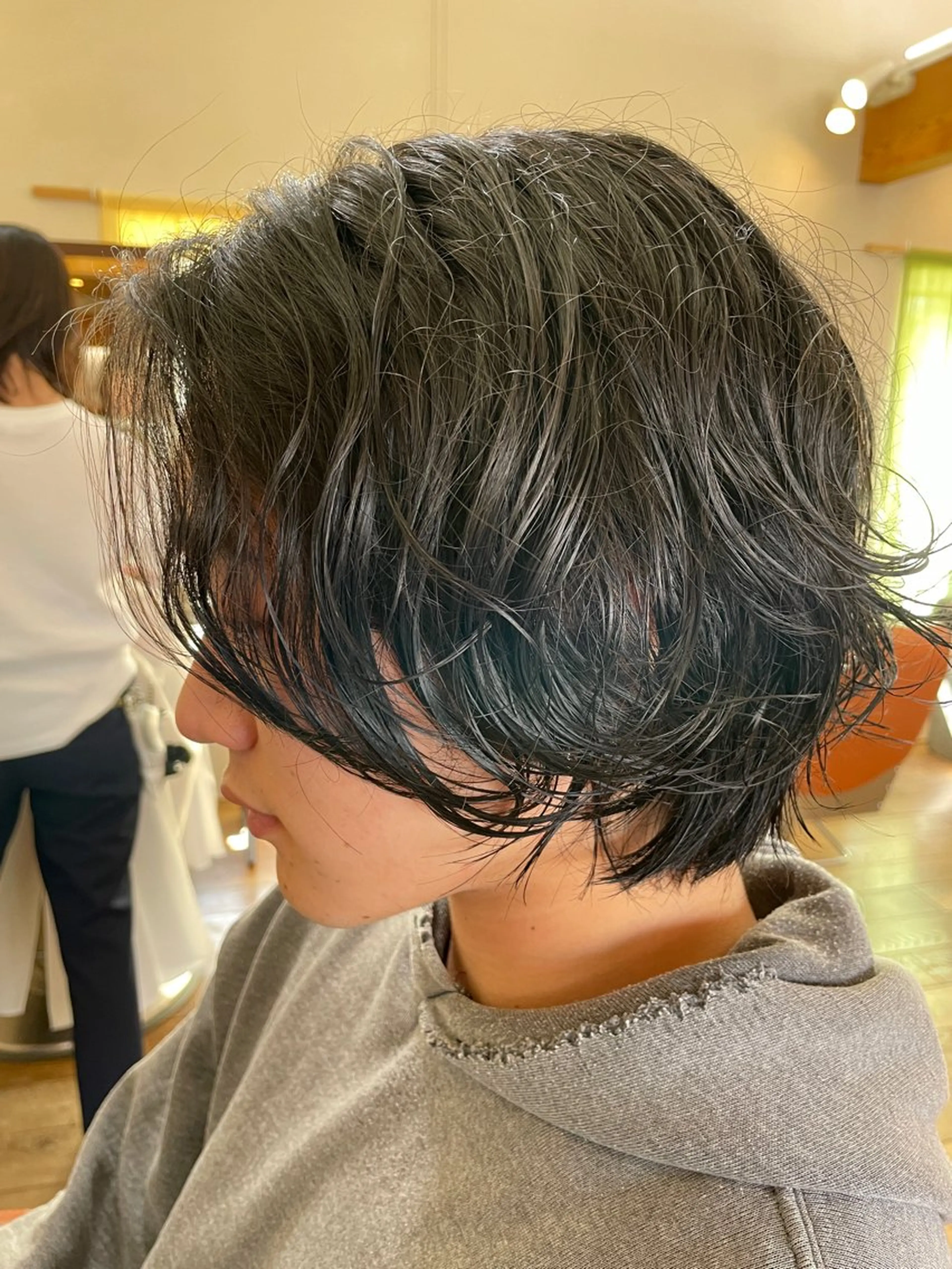 ミディアム メンズ aim of garnet所属・アンドウ ソラのヘアスタイル