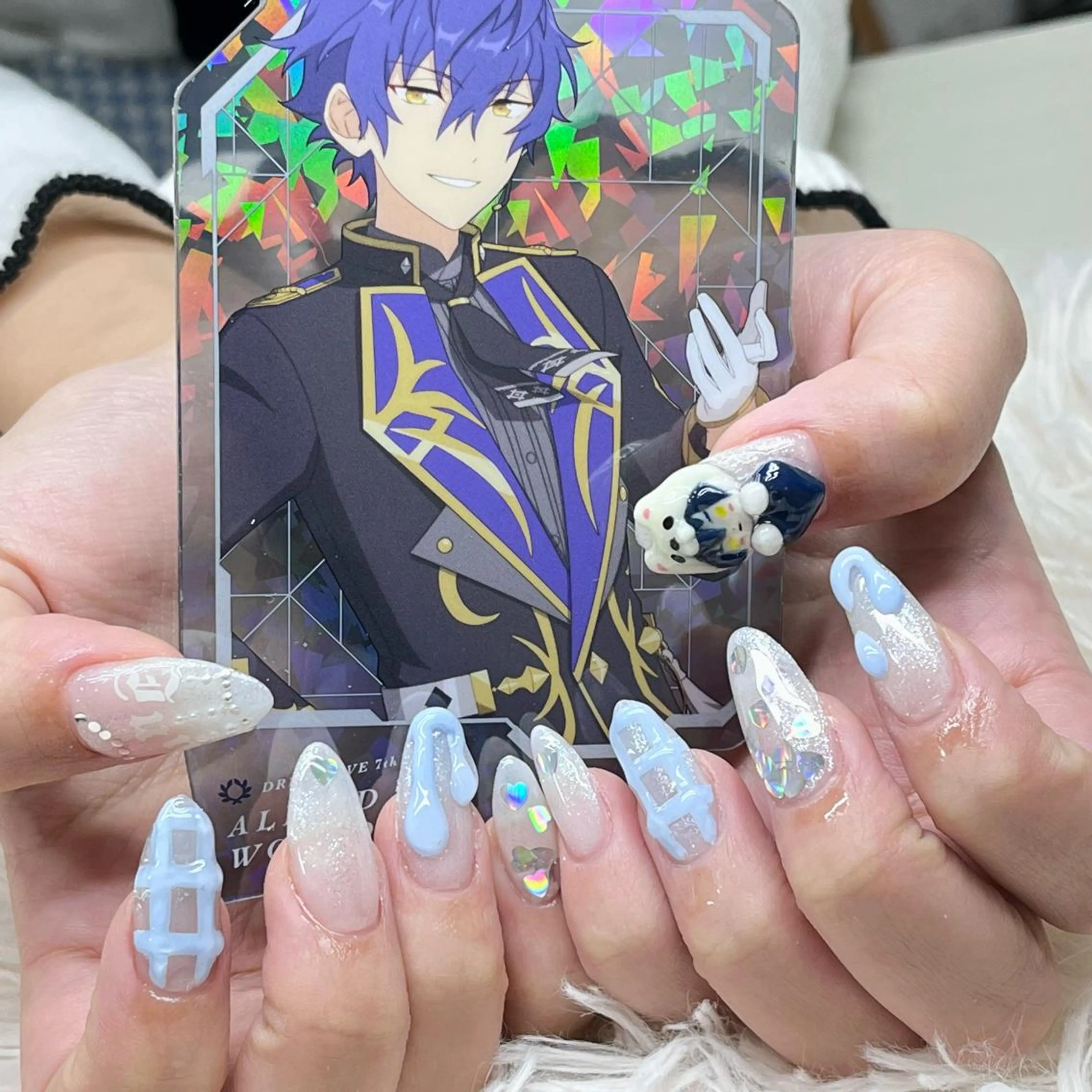 ネイル アートネイル クリアネイル フレンチネイル ジェルネイル ガラスフレンチ ハンドネイル 🐕‍🦺Yappy 💗A-tanのネイルデザイン