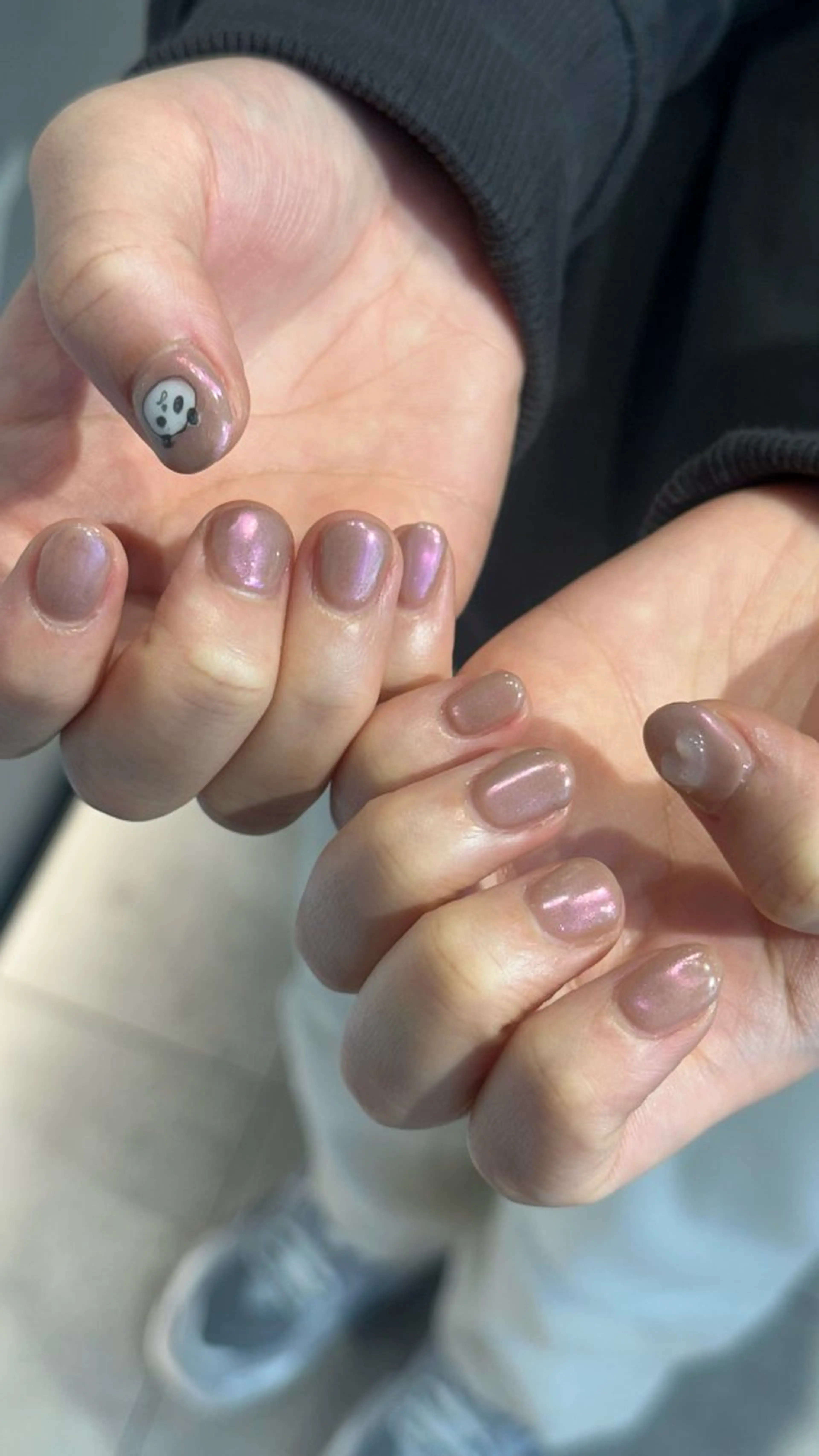 ネイル ハンドネイル 🎀韓国レイヤー特化 🎀ベージュ/ミクのヘアスタイル