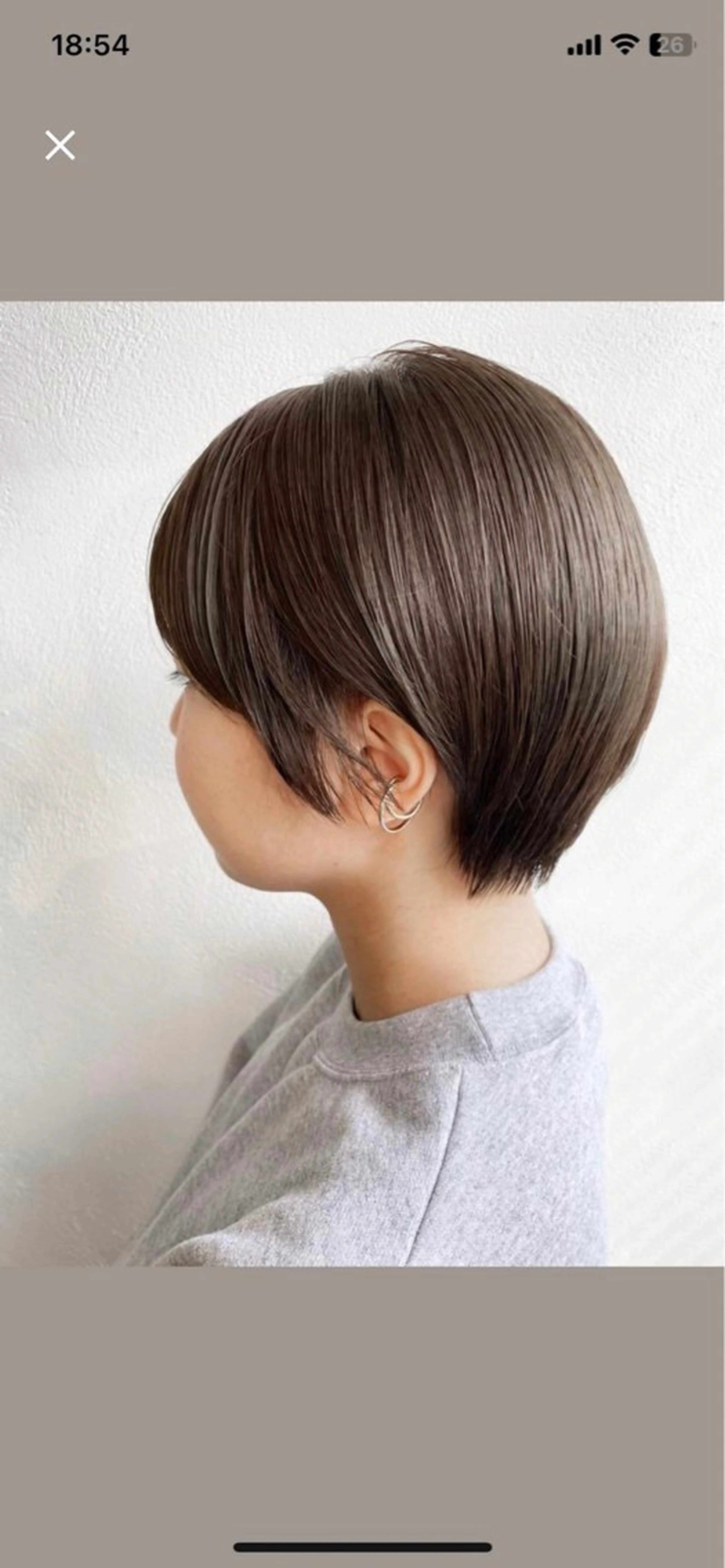 ショート 🪞表参道パーマ Nikachi🪞のヘアスタイル