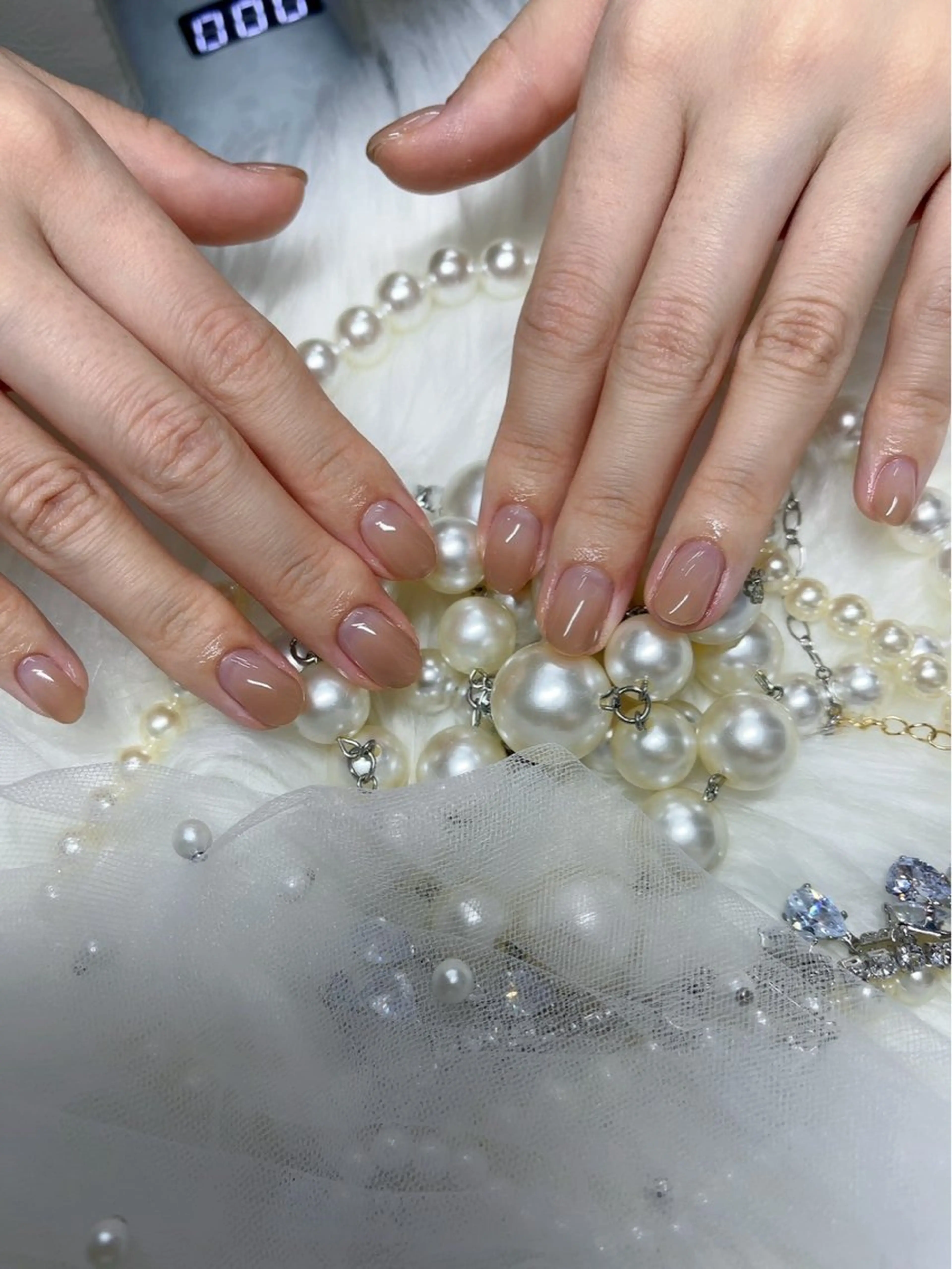 ネイル クリアネイル グラデーション my nail plus野江内代のネイルデザイン