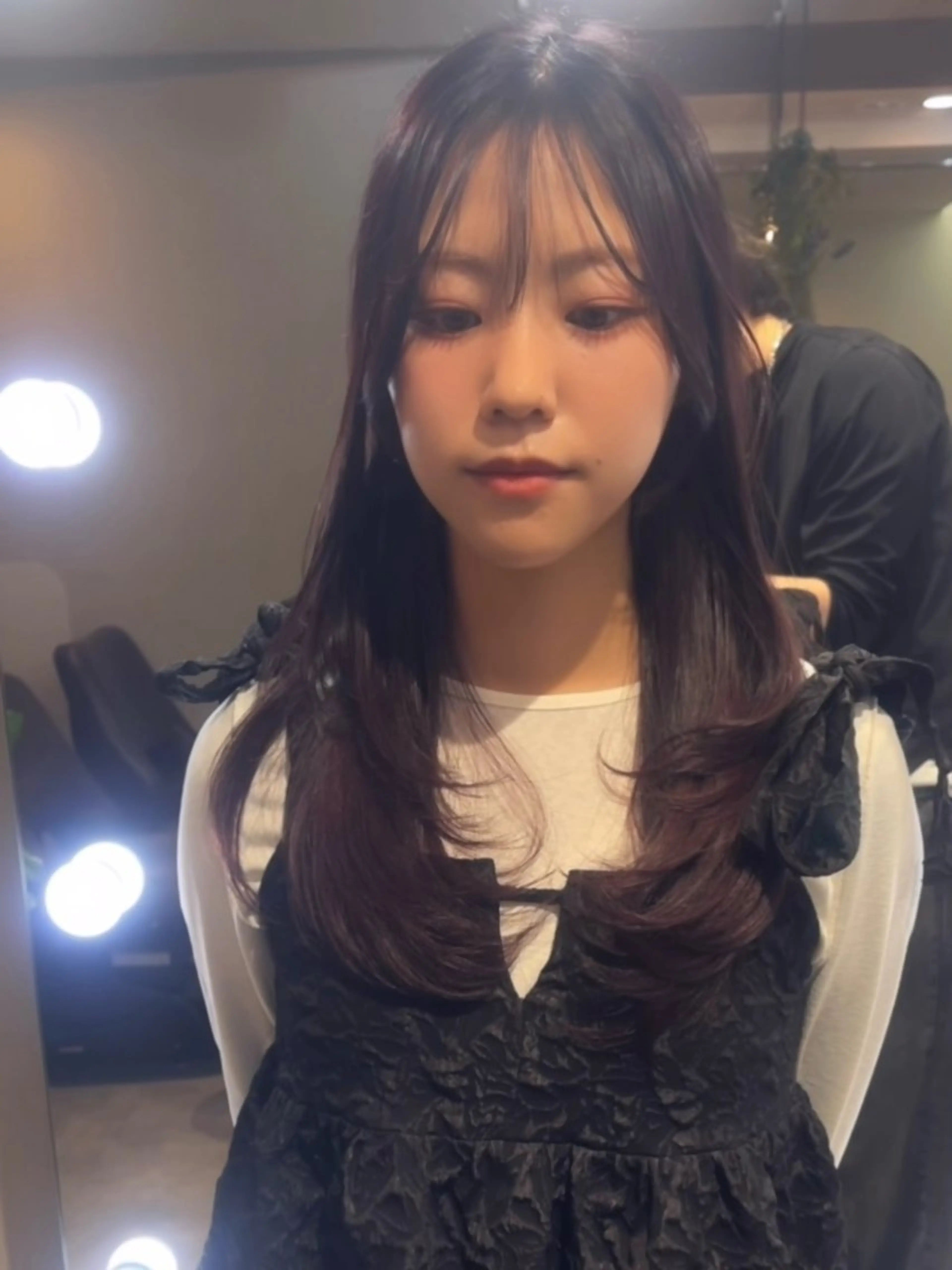 ロング カラー カット ヘアカラー AMI Hair Supply所属・31.1.2.3受付 韓風カラー/カットのヘアスタイル