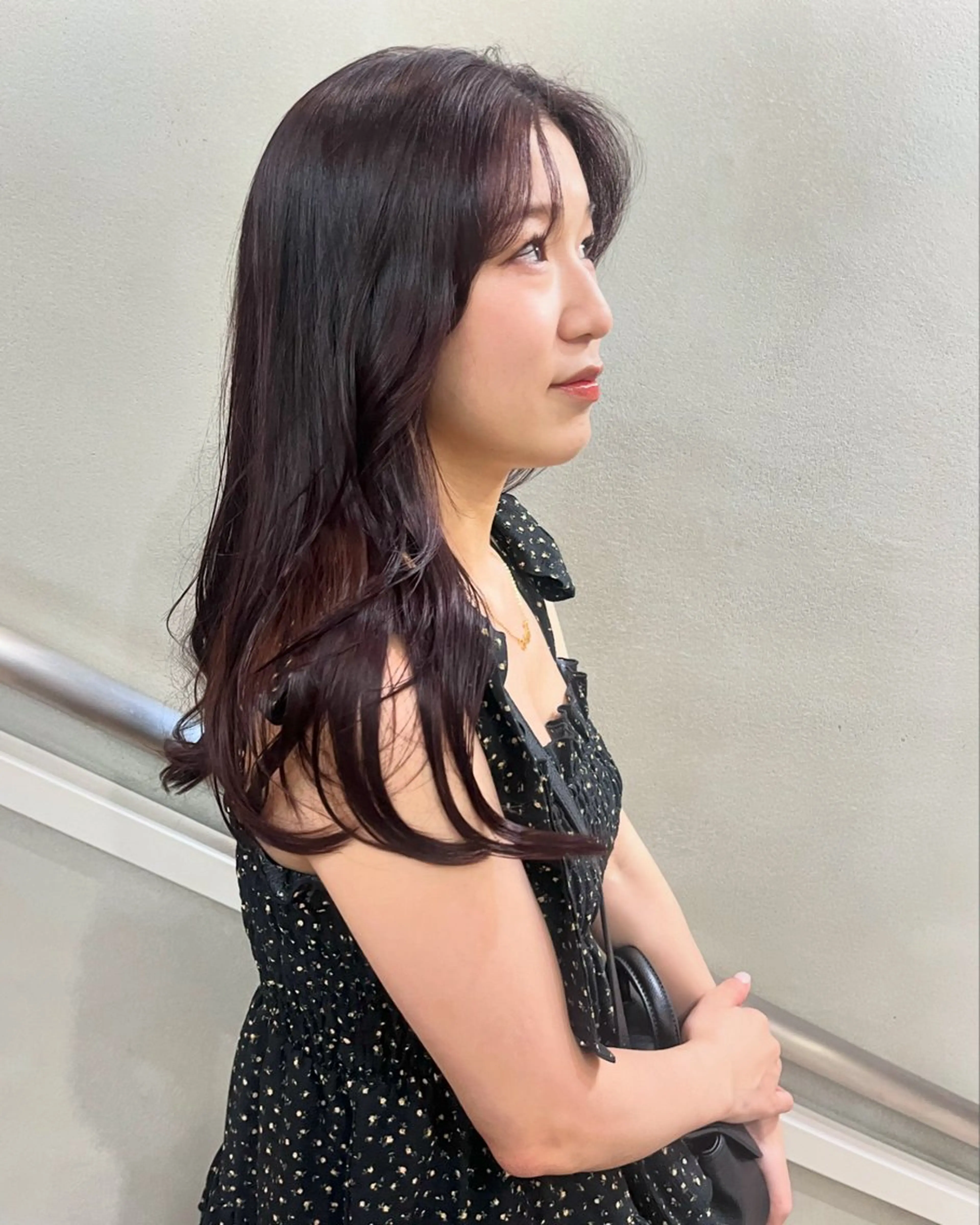 ロング カラー 佐藤 永夏のヘアスタイル