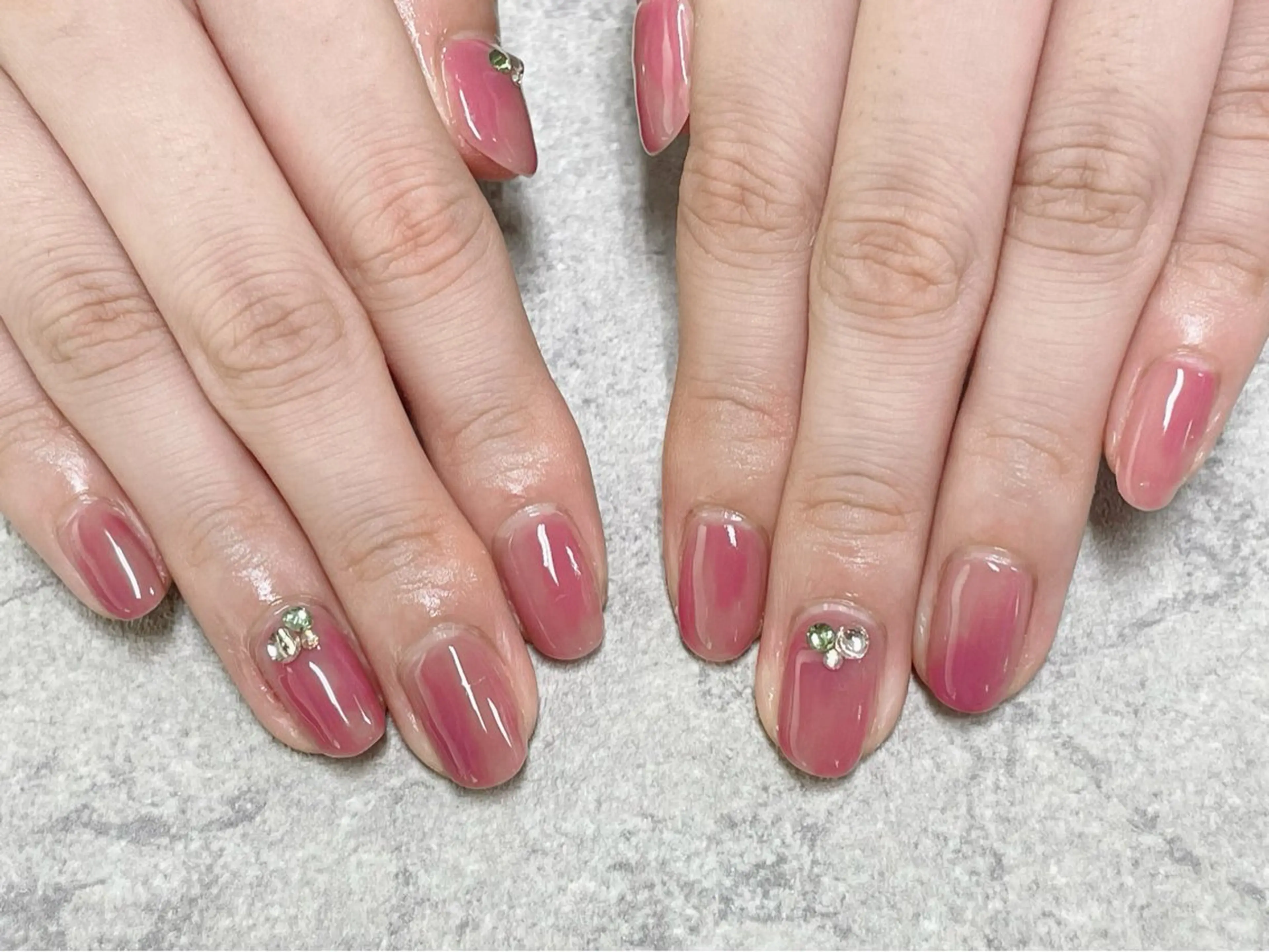 ネイル シンプルネイル clear yayoiのネイルデザイン