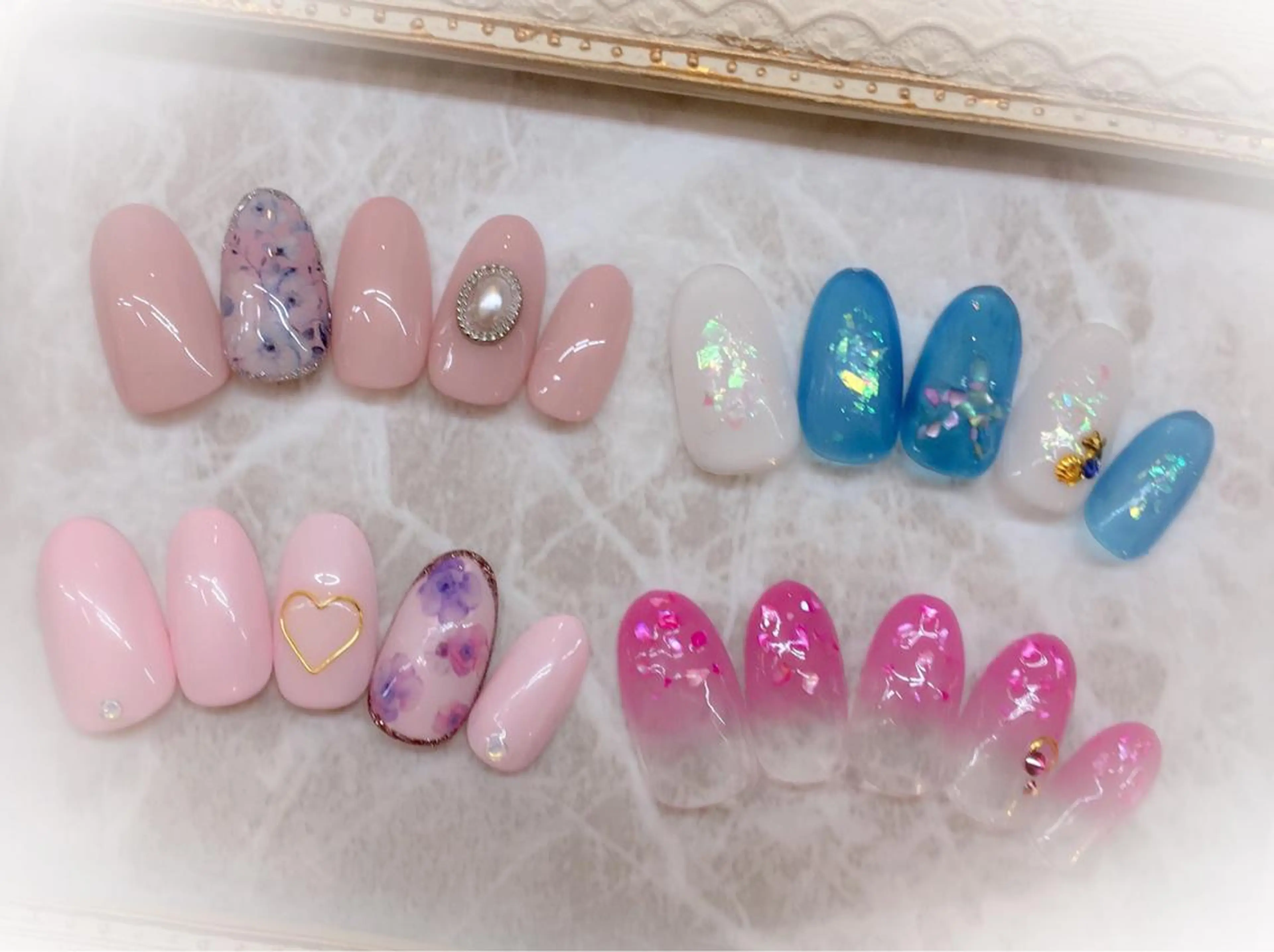 ネイル アートネイル ボガスティーズネイル 川崎店のネイルデザイン