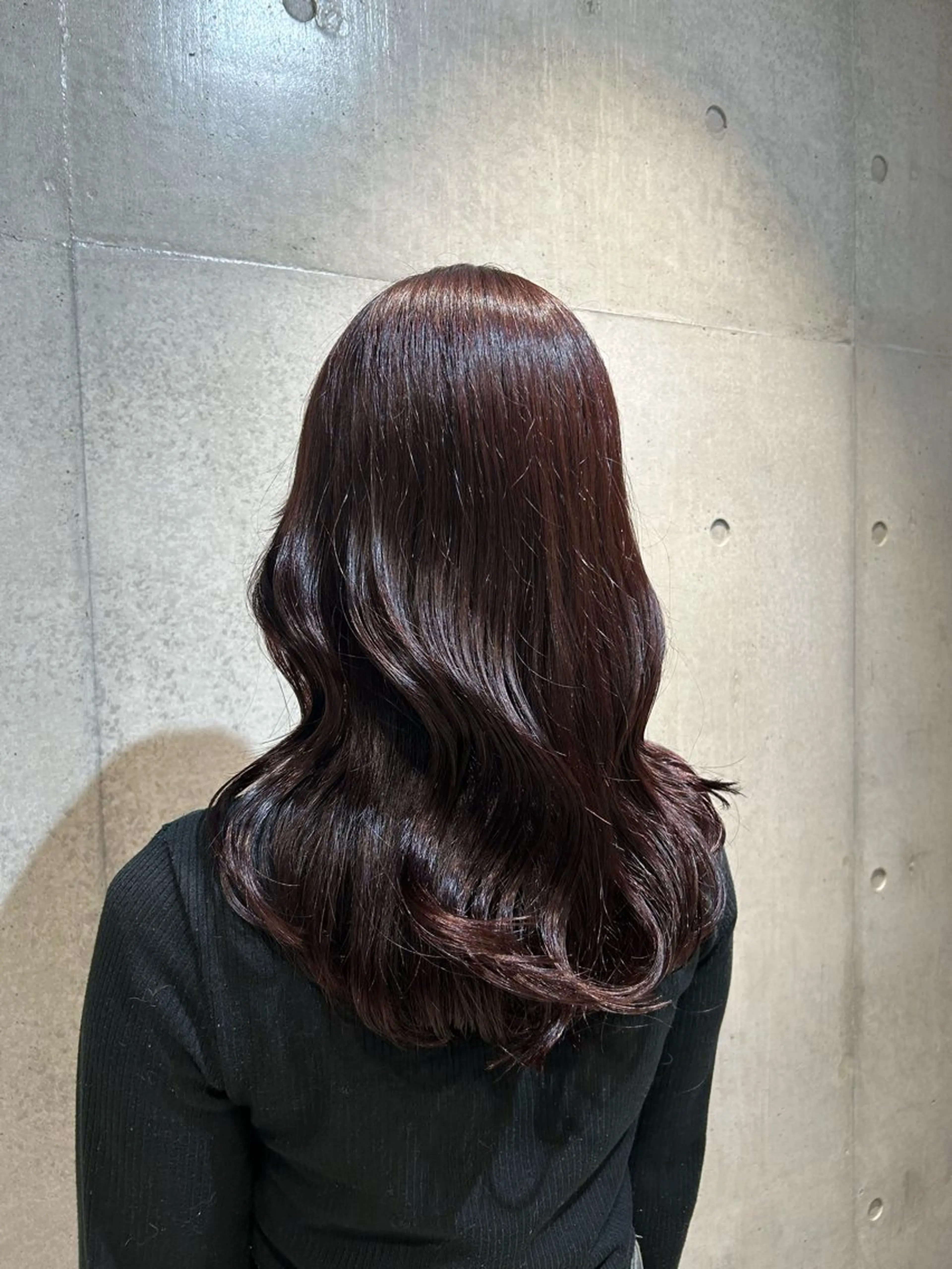 ロング カラー ヘアアレンジ カット ヘアカラー トリートメント ボブ艶モテカラー🫧 カリンのヘアスタイル