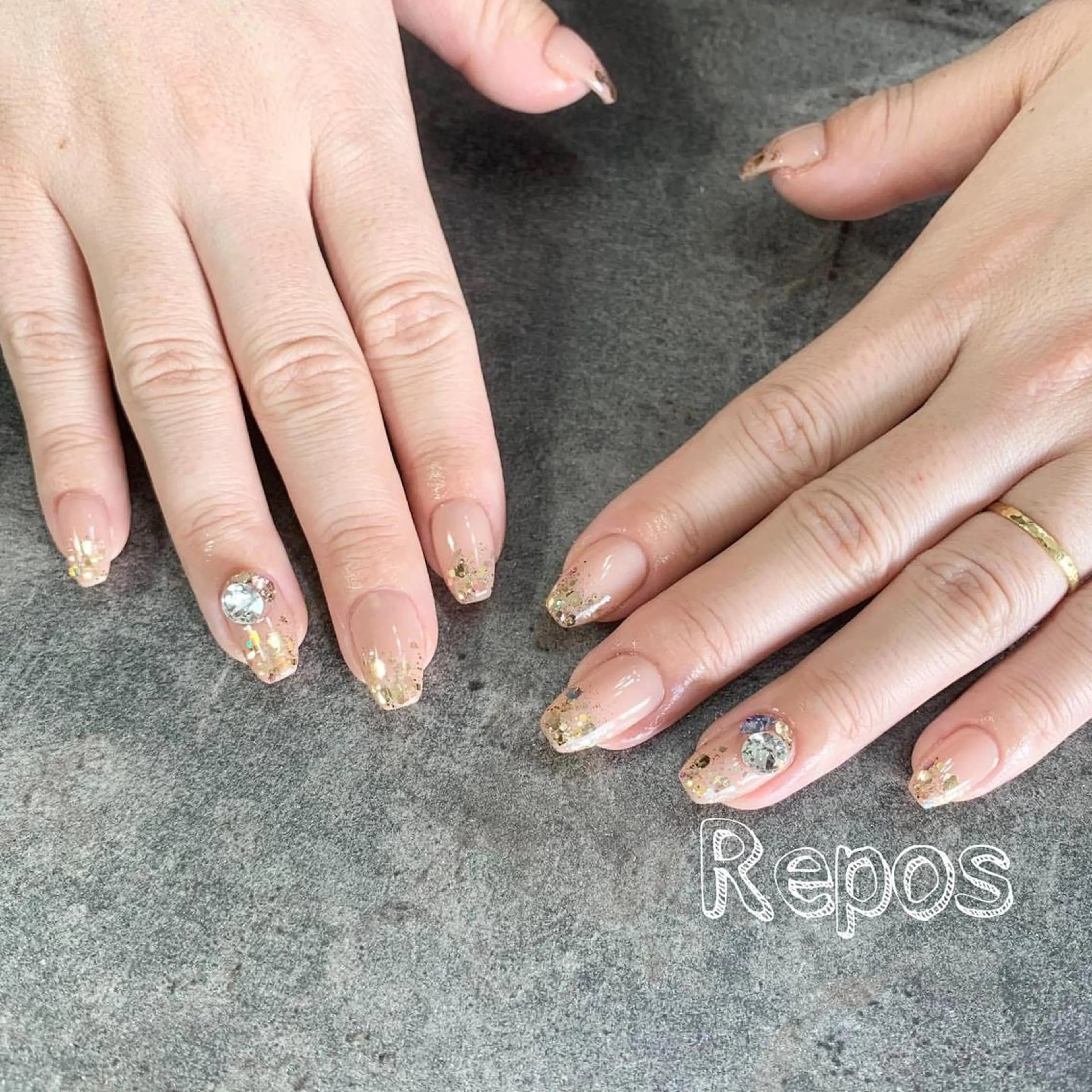 ネイル ワンカラーネイル nail salon reposのエステ・リラクイメージ