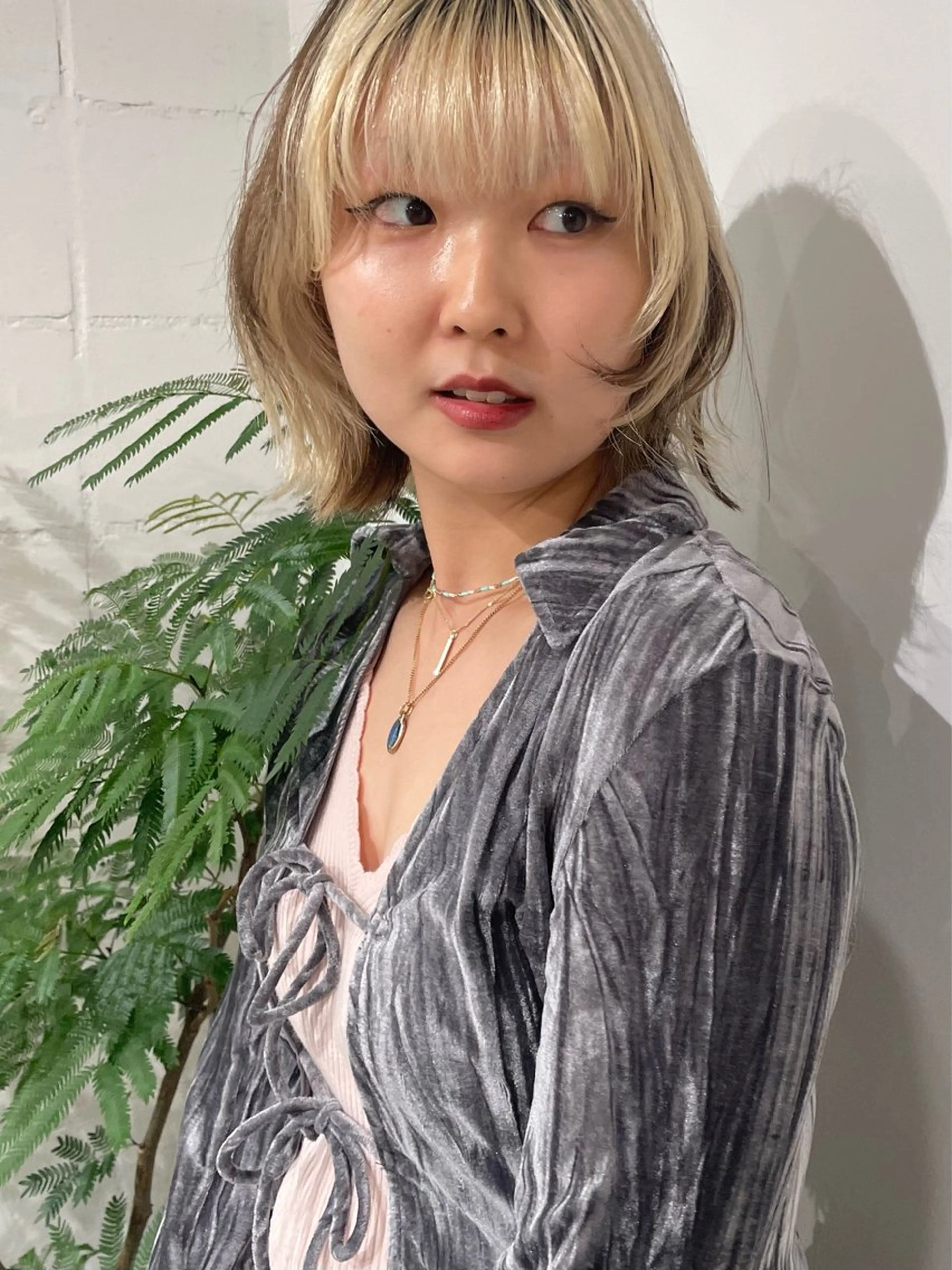 セミロング カラー デザインカラー ヘアカラー ショート/ボブ /綾華のヘアスタイル