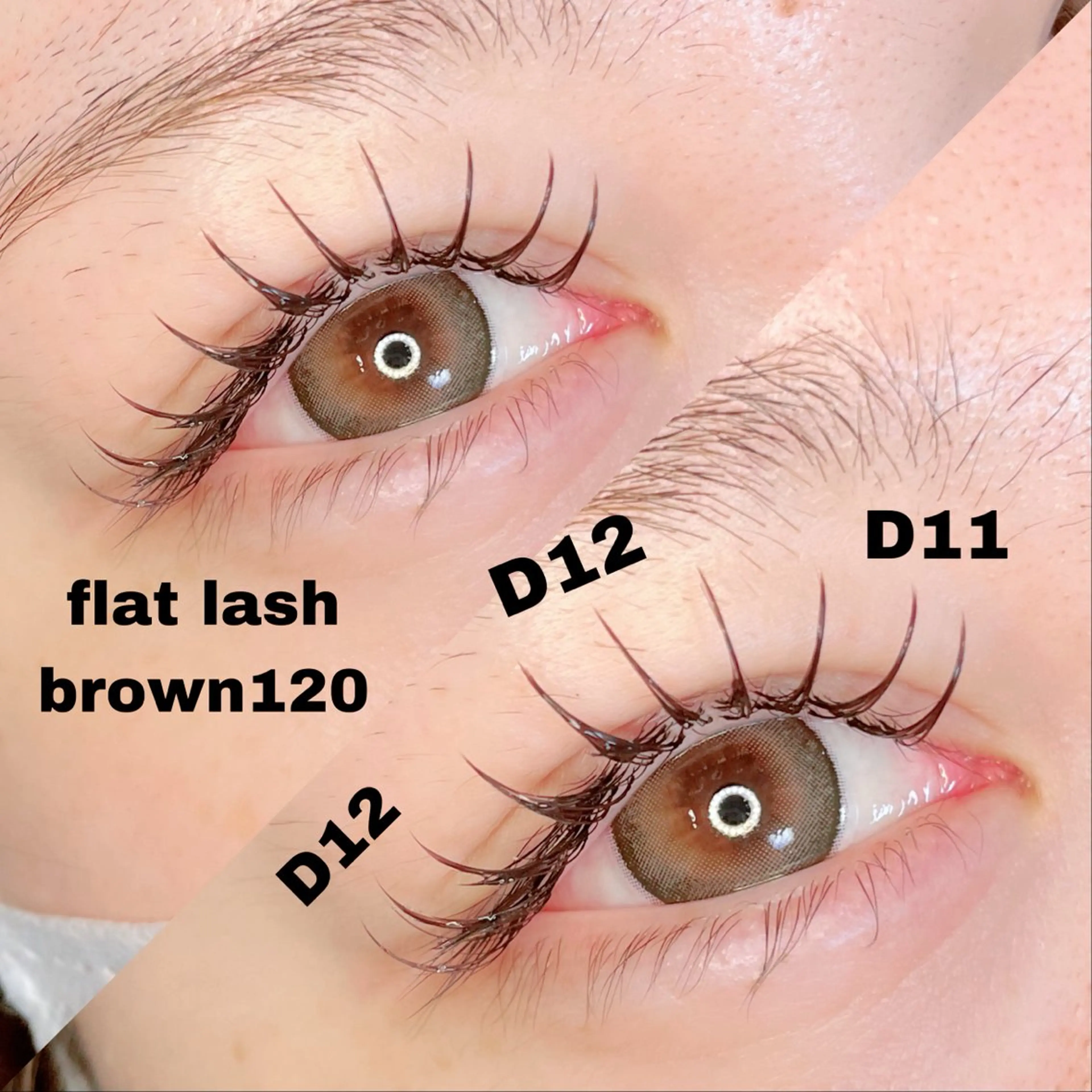 マツエク・マツパ カラーマツエク フラットラッシュ マツエク パリジェンヌ/美眉 OLIVIA加藤のマツエク・マツパデザイン