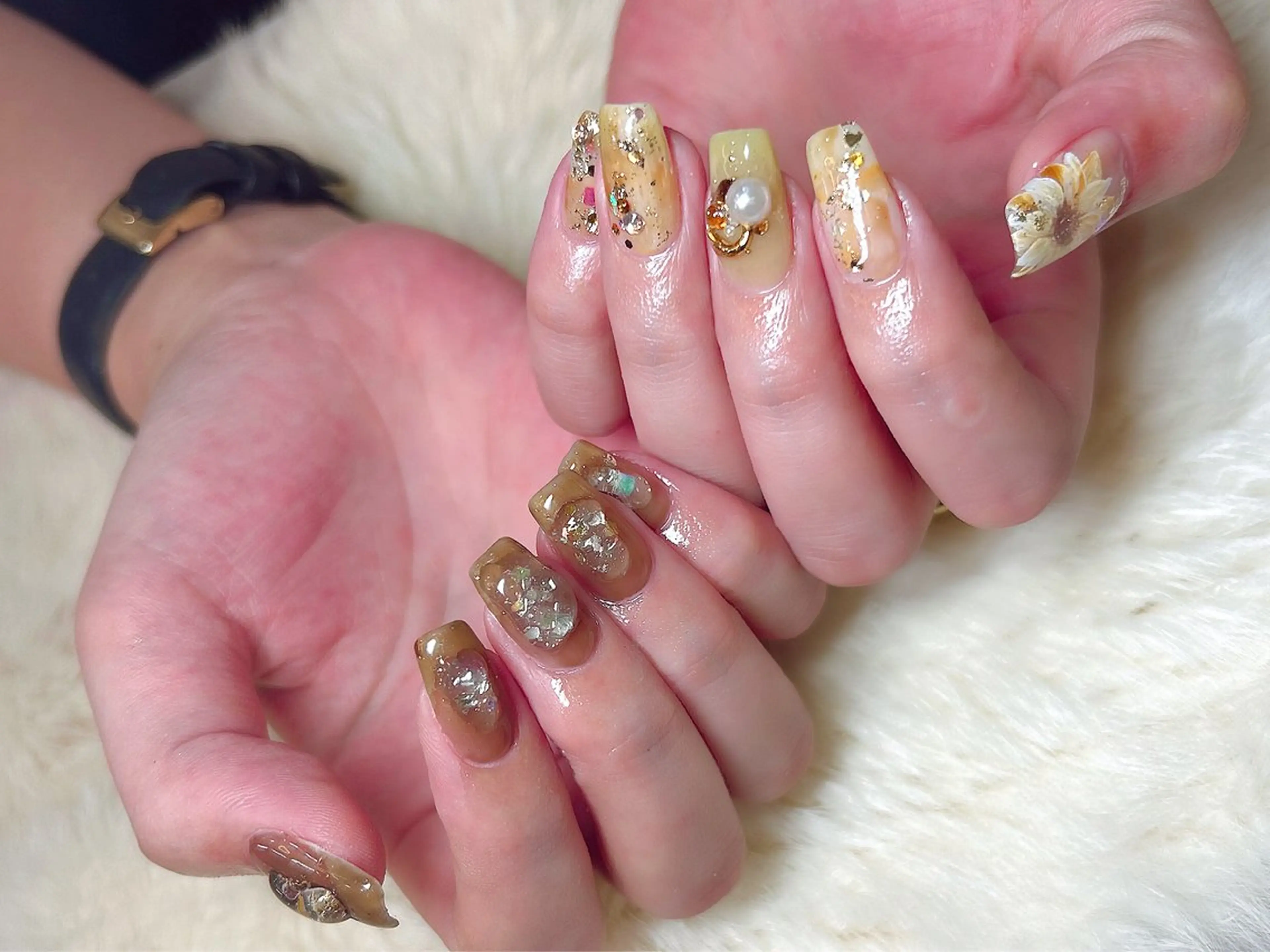 ネイル ハンドネイル Re Pearl～コーディネートサロン～ 市駅前店所属・NARUMI HYODOのネイルデザイン