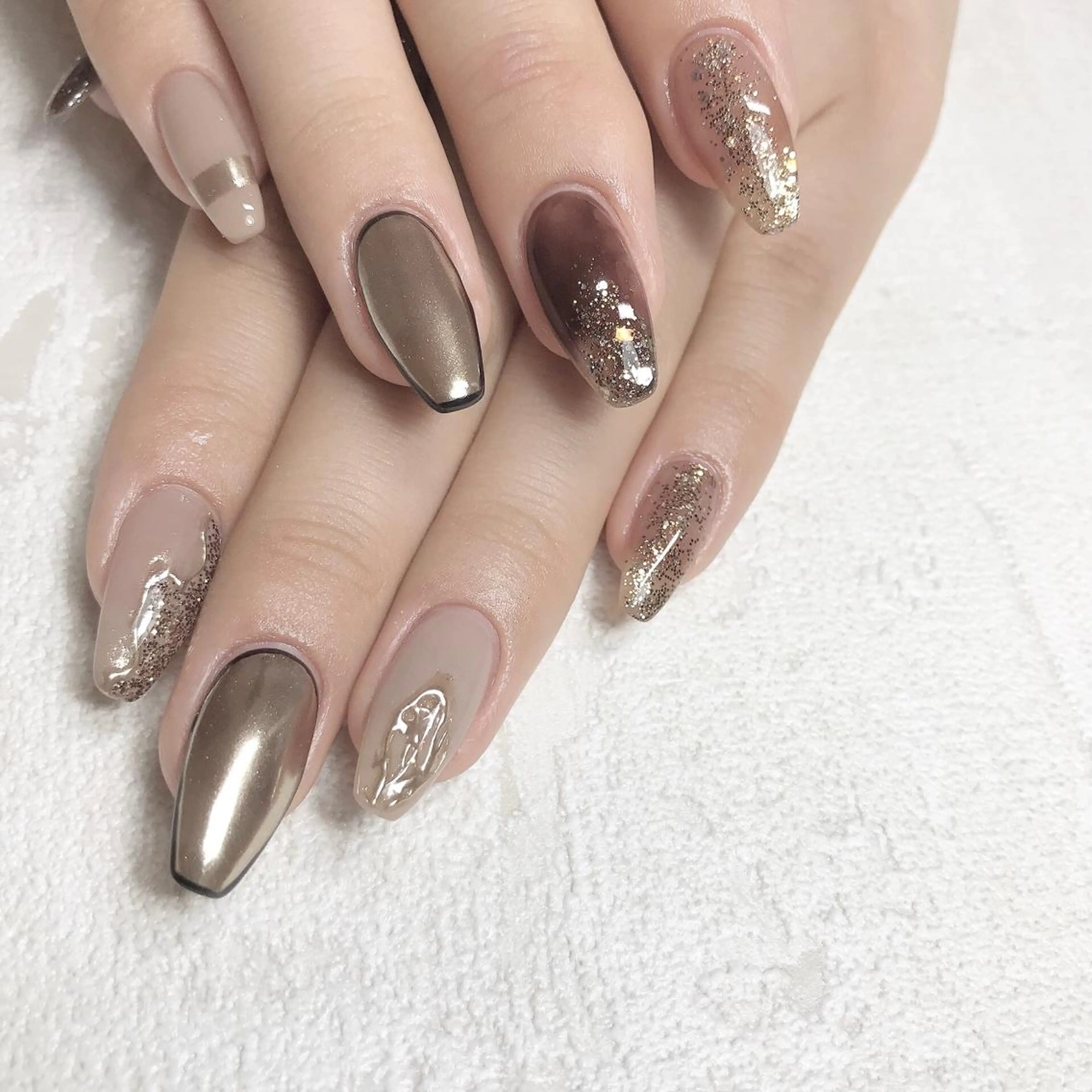 ネイル ニュアンスネイル ハンドネイル Room nailのネイルデザイン