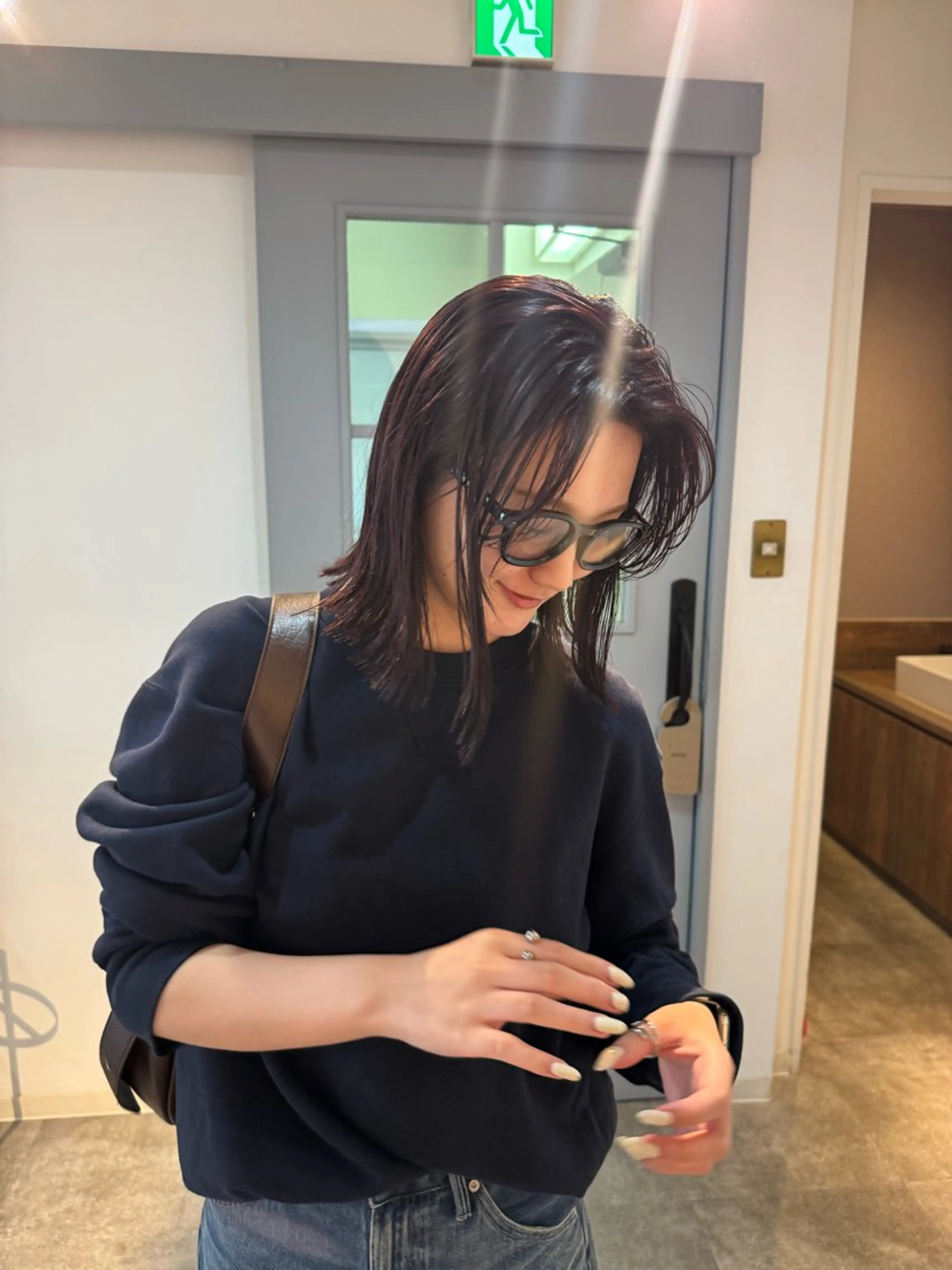 【🔆迷ったらこれ🔆】カット+ケアカラー+メンテナンスtreatment✨の写真