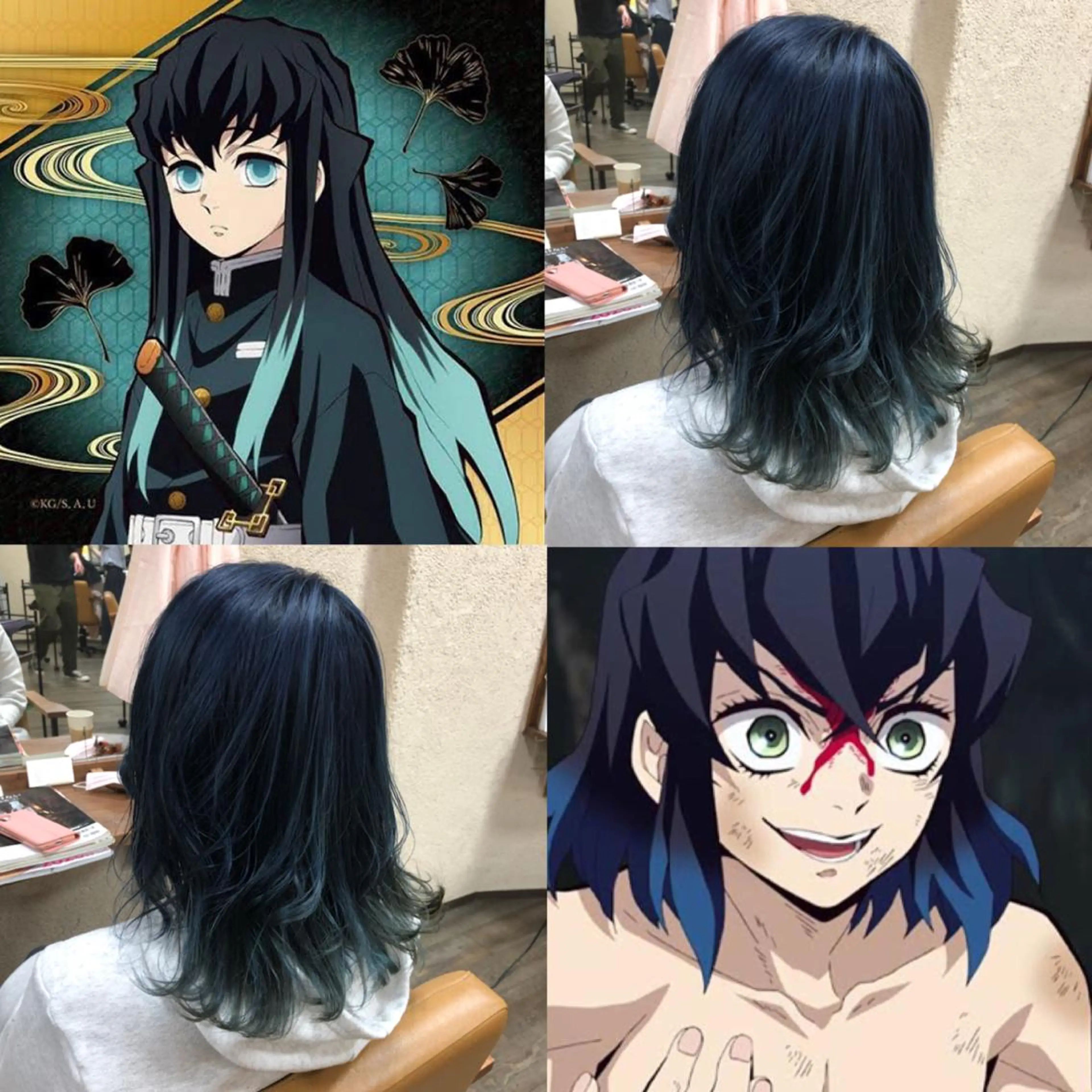 カラー 杉野 まみのヘアスタイル