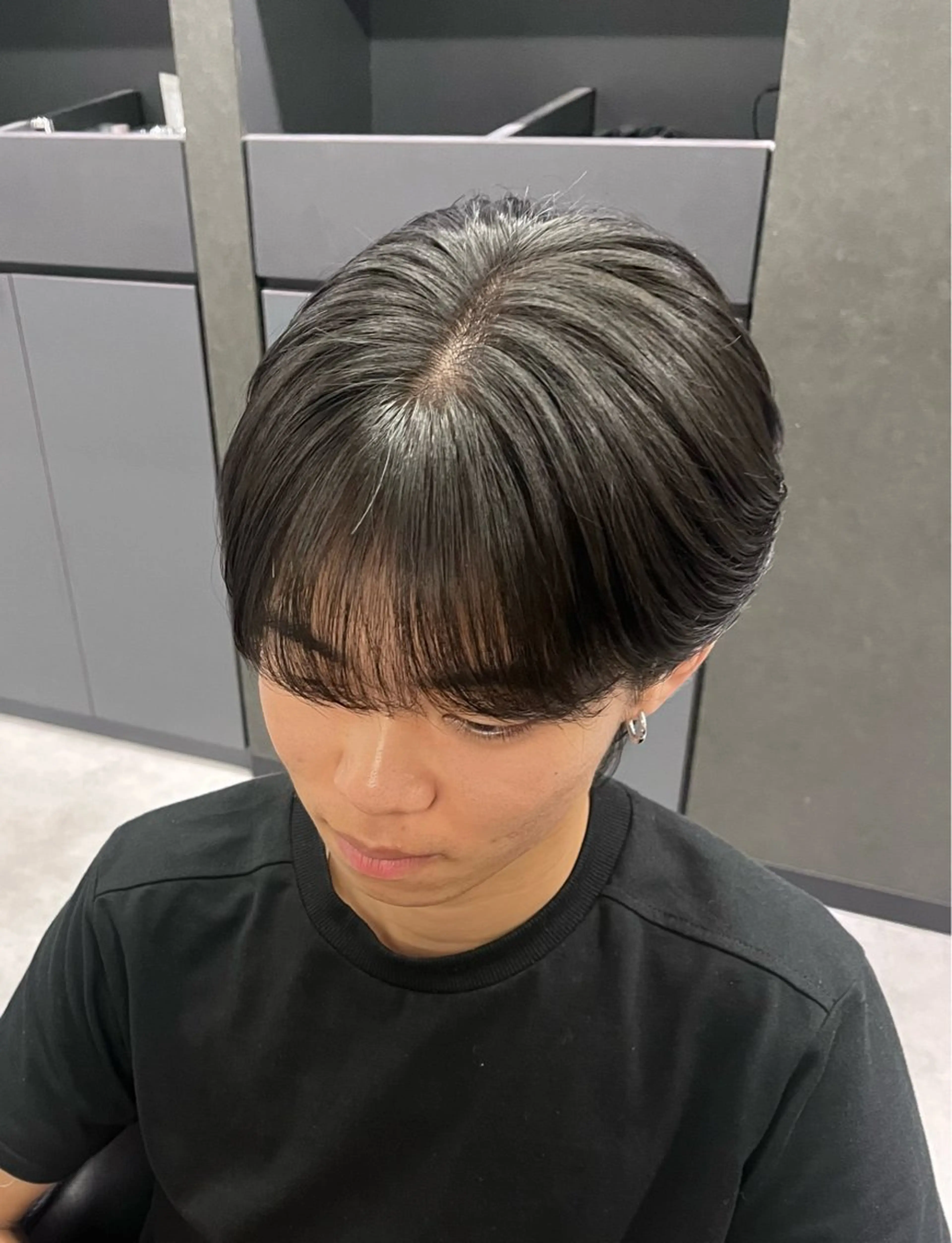 メンズカット+✨❤️‍🩹髪質改善縮毛矯正❤️‍🩹✨【男性に似合う自然な髪質をご提供】の写真