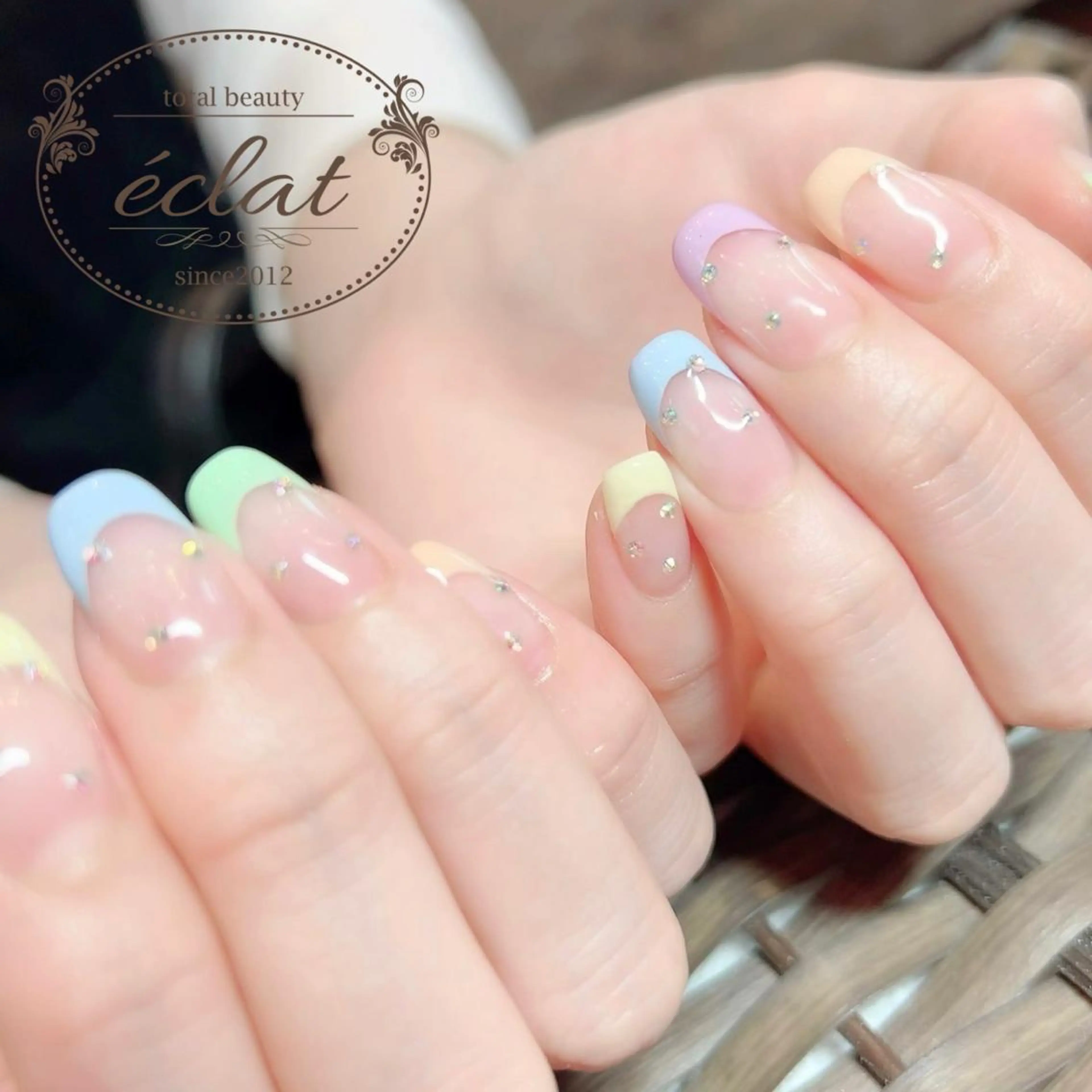 ネイル ハンドネイル センター南 eclatのネイルデザイン