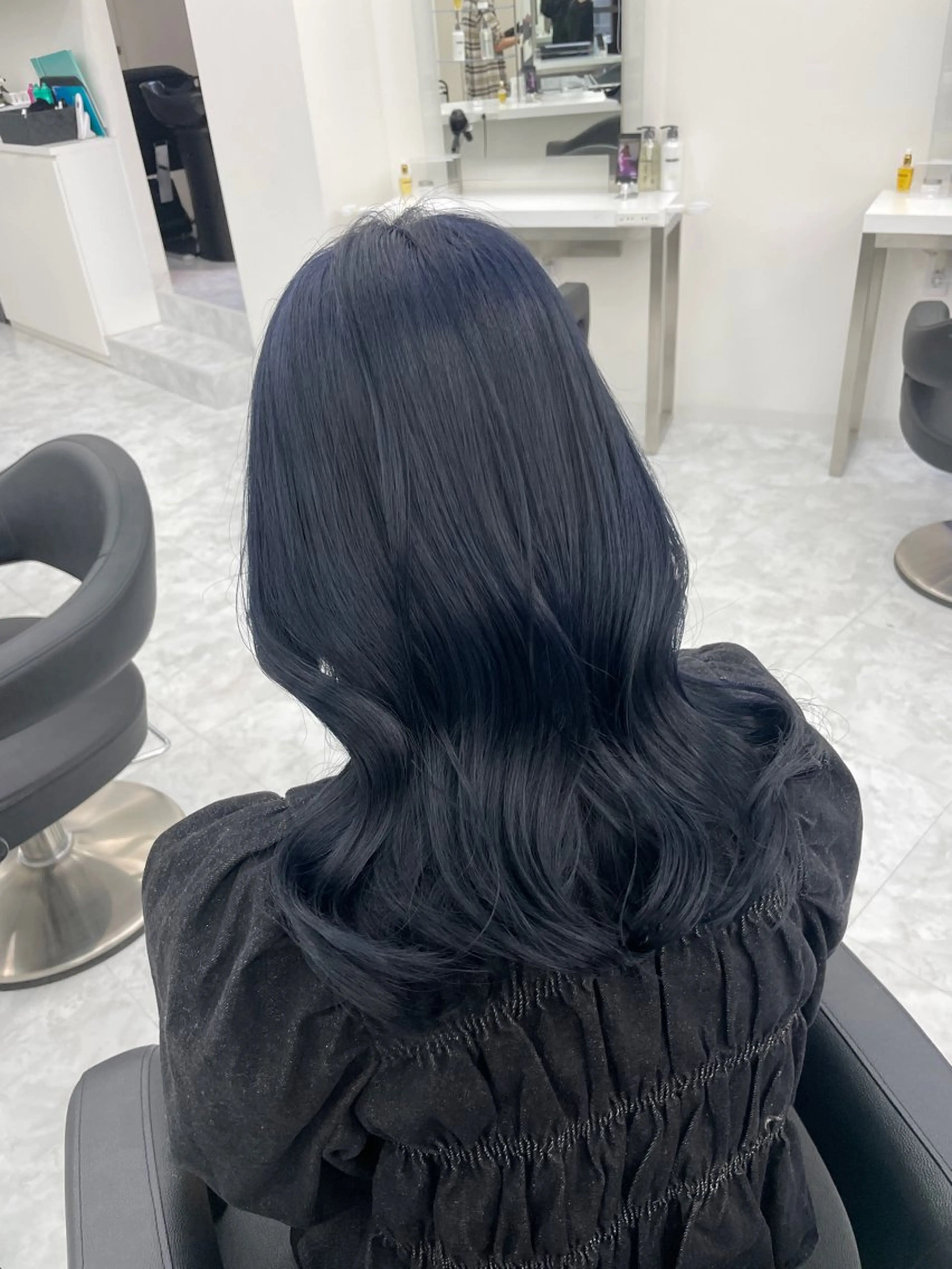 ミディアム ヘアカラー MOE 福岡韓国ヘア✧︎のヘアスタイル