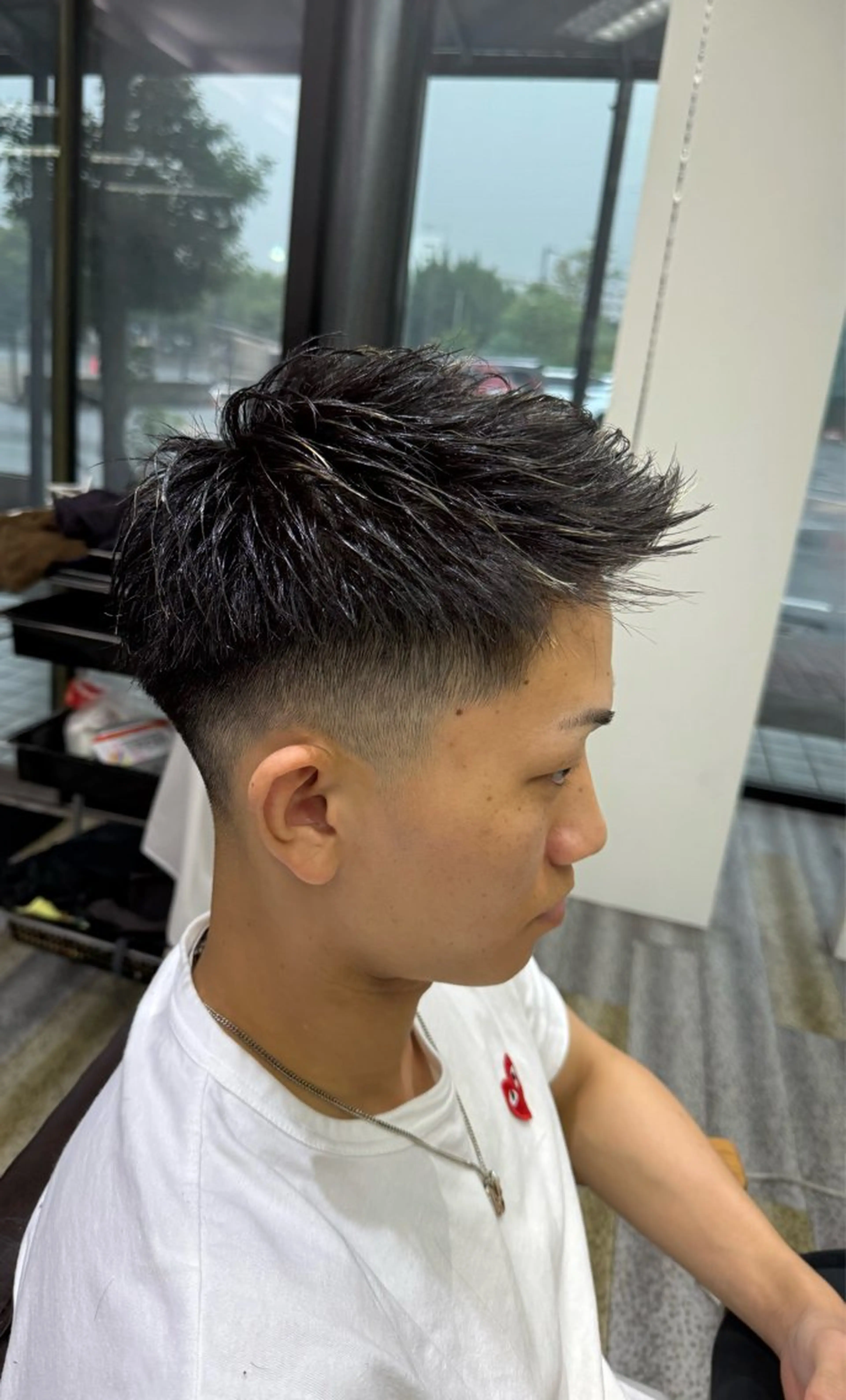 ショート メンズ カット 【メンズ特化】岩瀬 武【メンズパーマ】のヘアスタイル