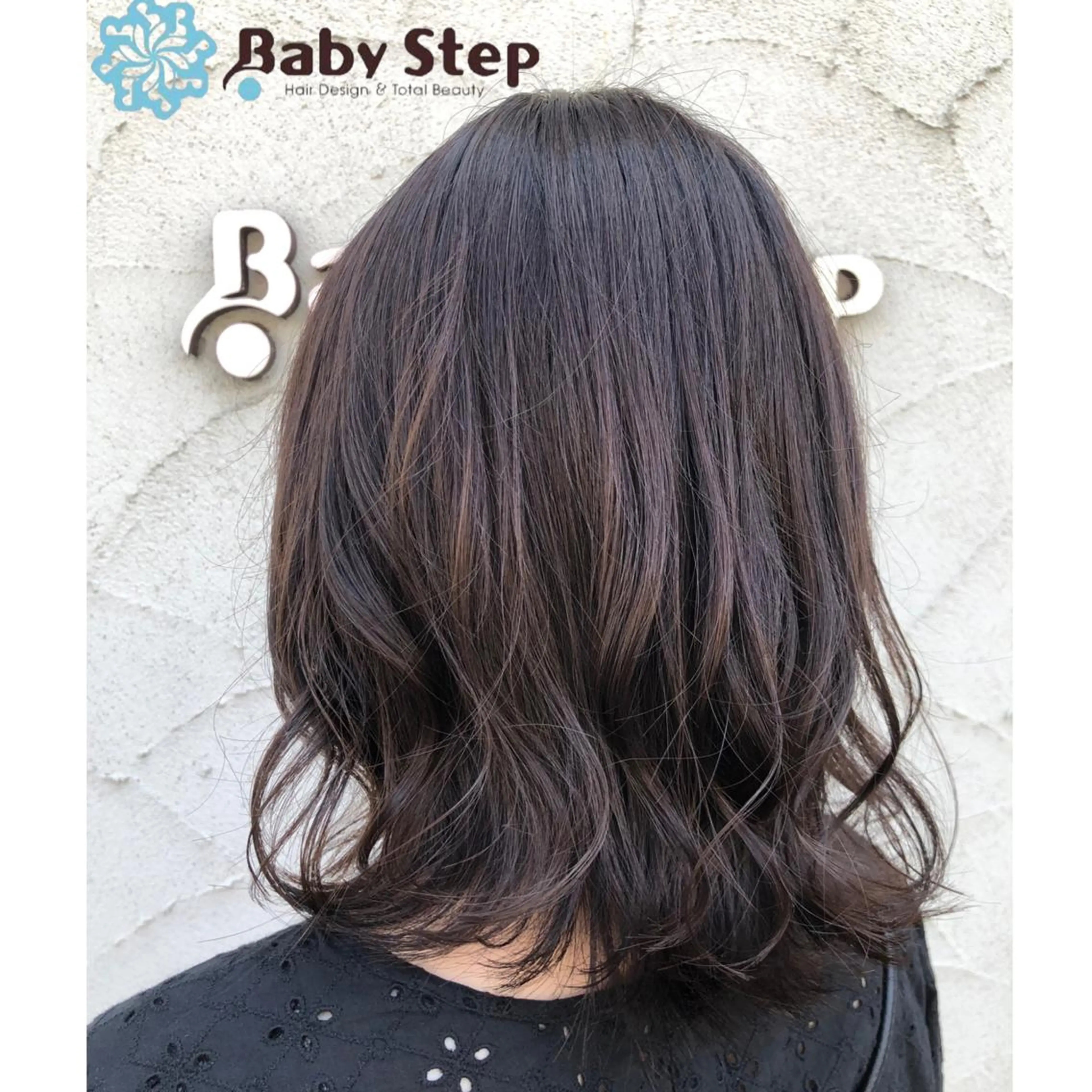 ミディアム カラー ヘアアレンジ Baby Step ウエノのヘアスタイル