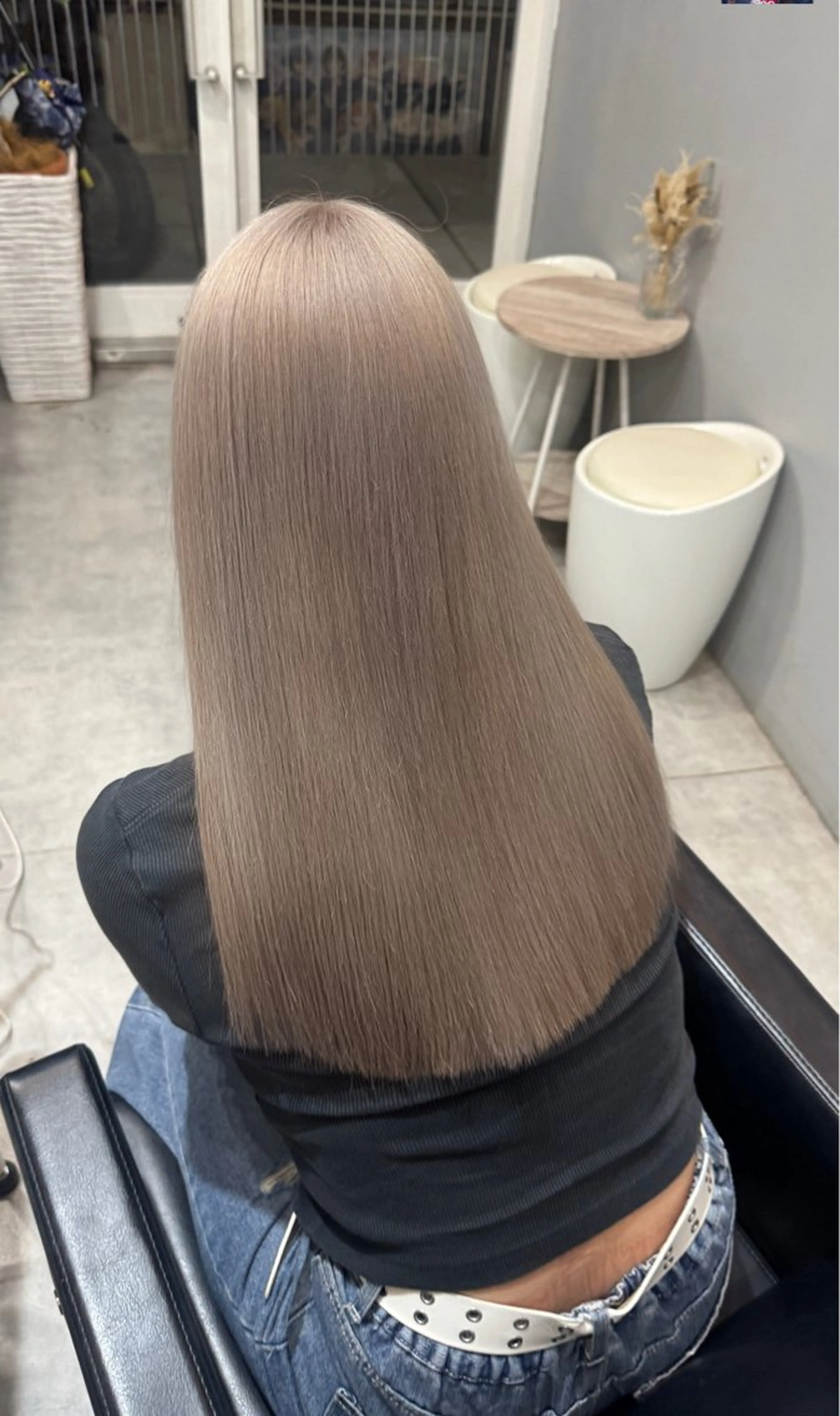 ロング カット ヘアカラー トリートメント 🩶ブリーチ/ レイヤー🩶フミカのヘアスタイル