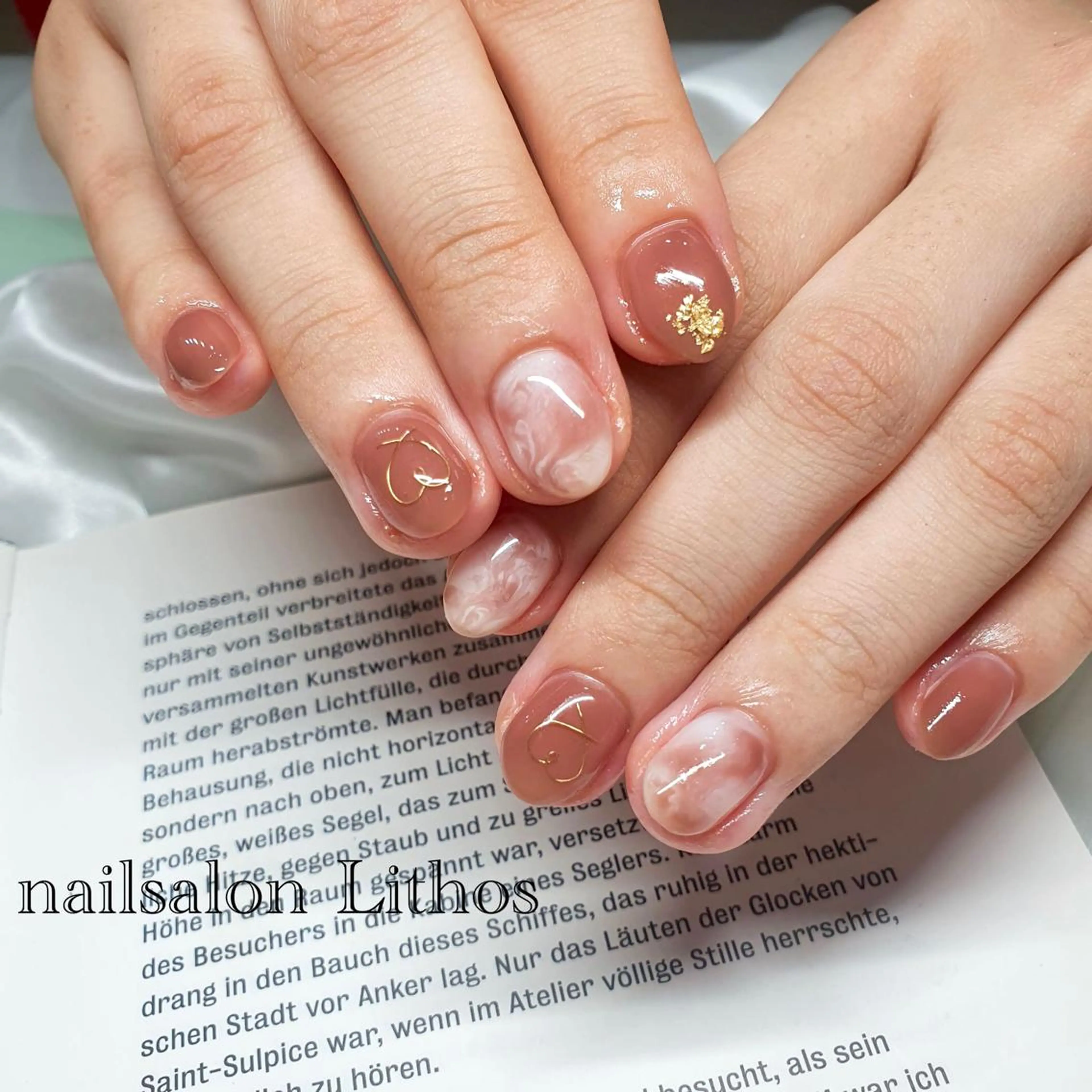 ネイル ハンドネイル nailsalon Lithos所属・nailsalon Recontreのネイルデザイン
