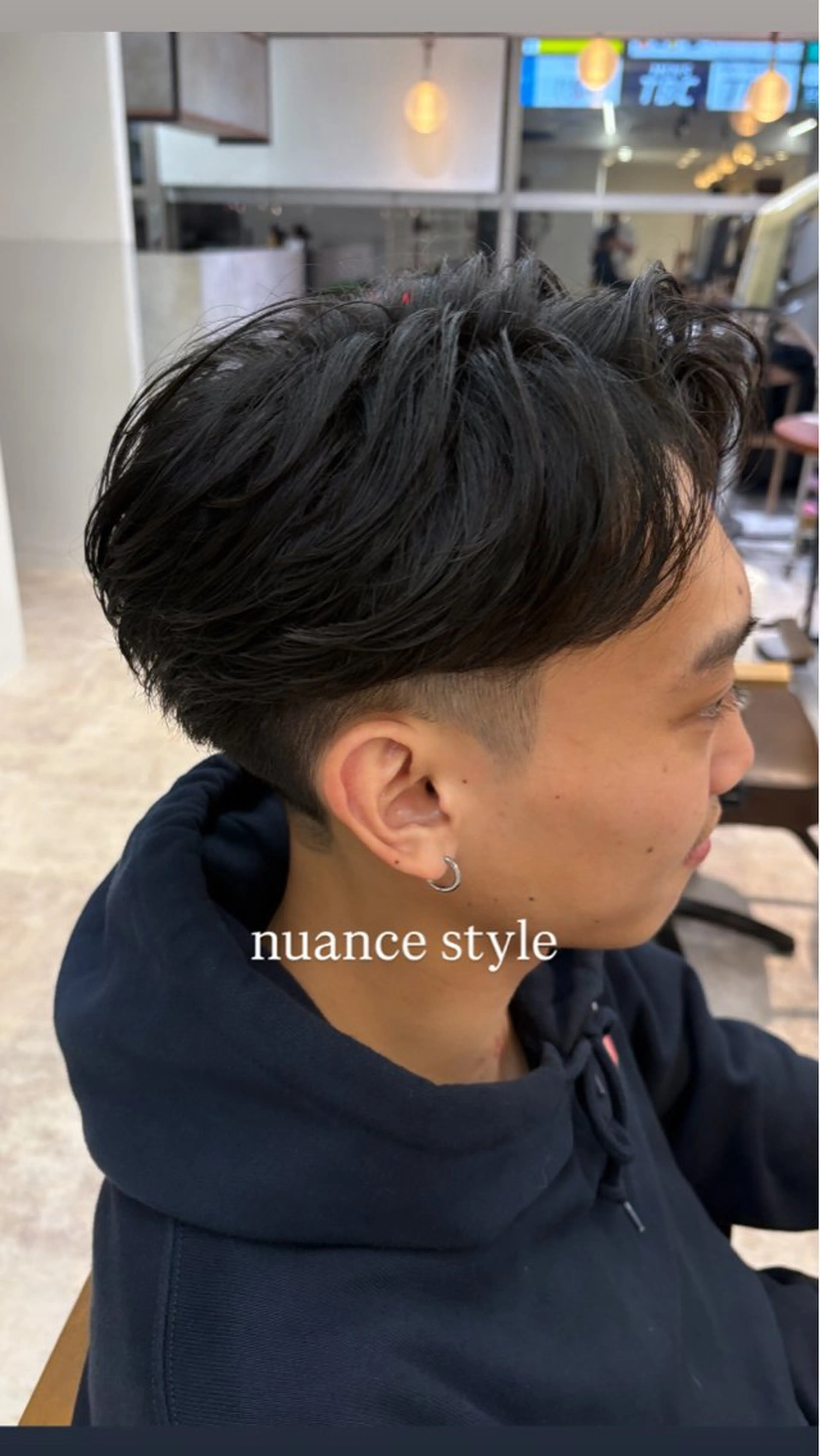 メンズ メンズパーマ 山本 拓実のヘアスタイル