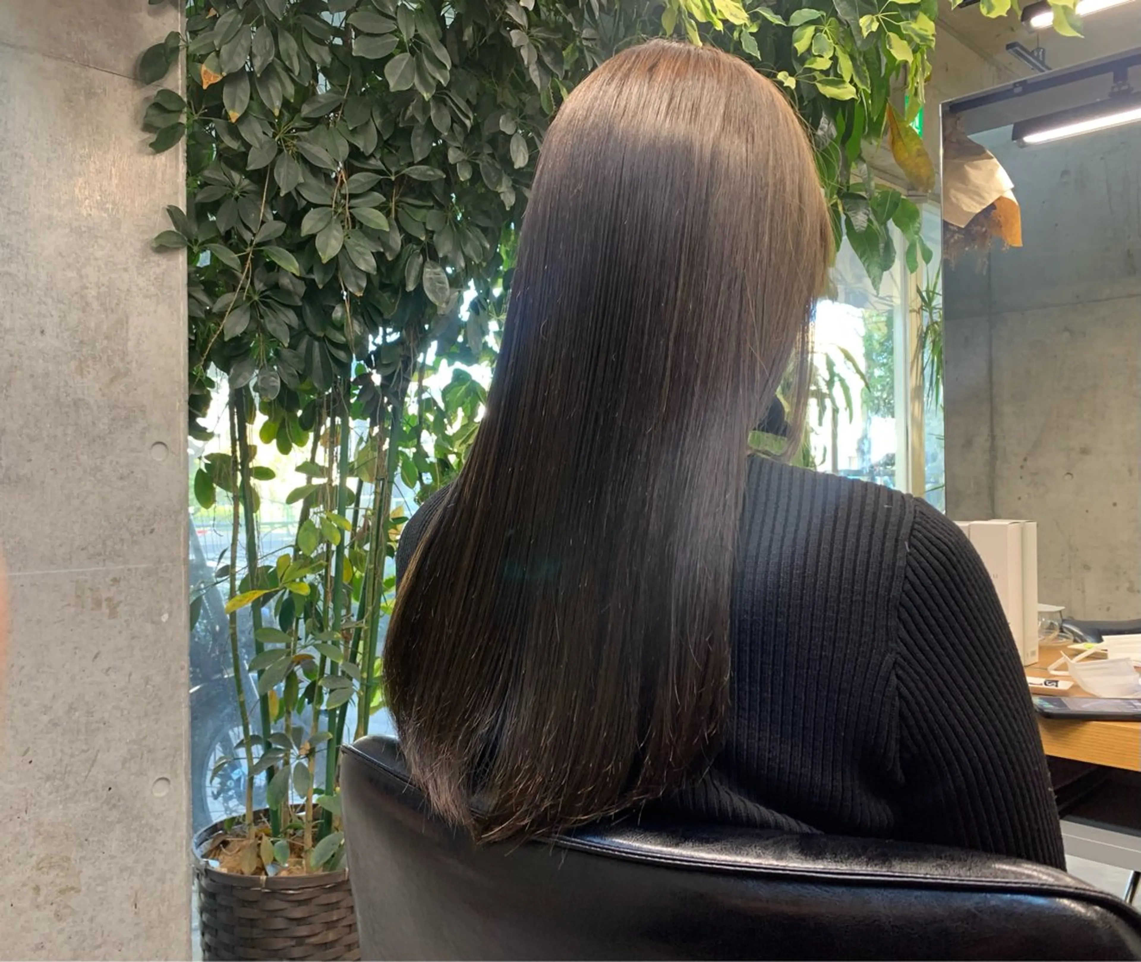 「新規」✨プレミアム縮毛矯正✨TOKIOトリートメント配合の薬剤でダメージレスでツヤツヤ髪に😄の写真