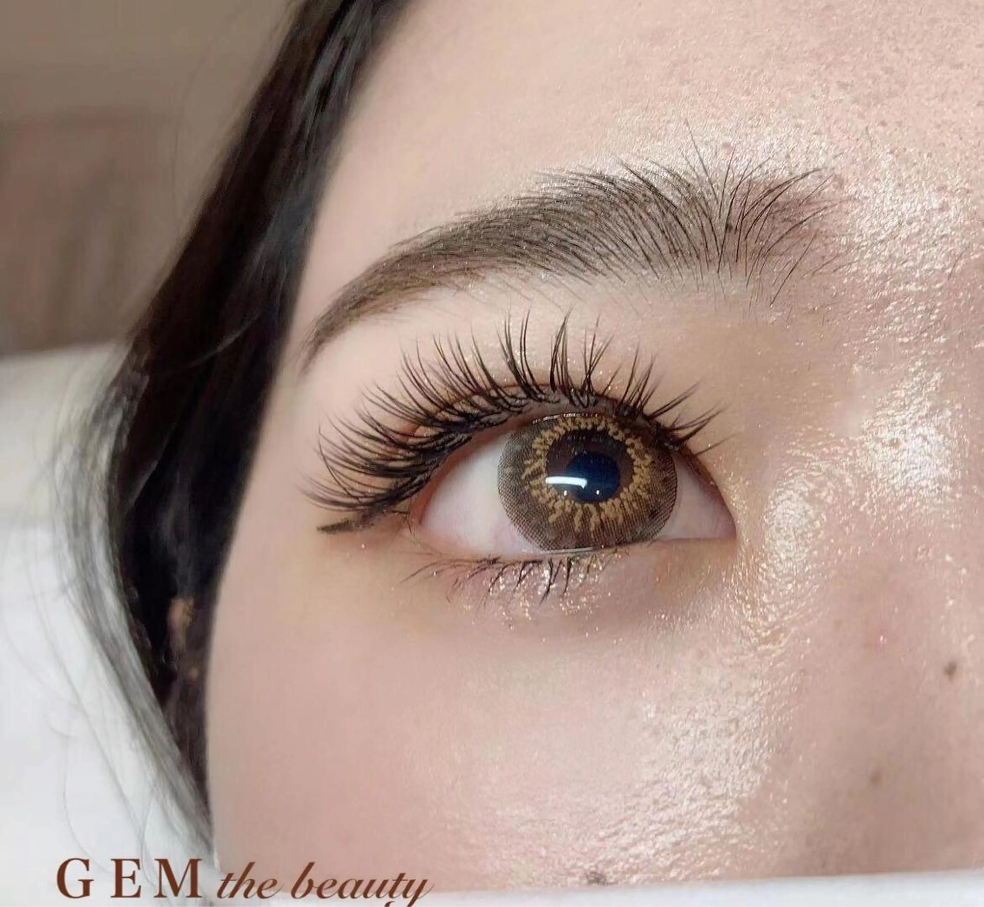 マツエク・マツパ 付け放題 フラットラッシュ GEM beautyのマツエク・マツパデザイン