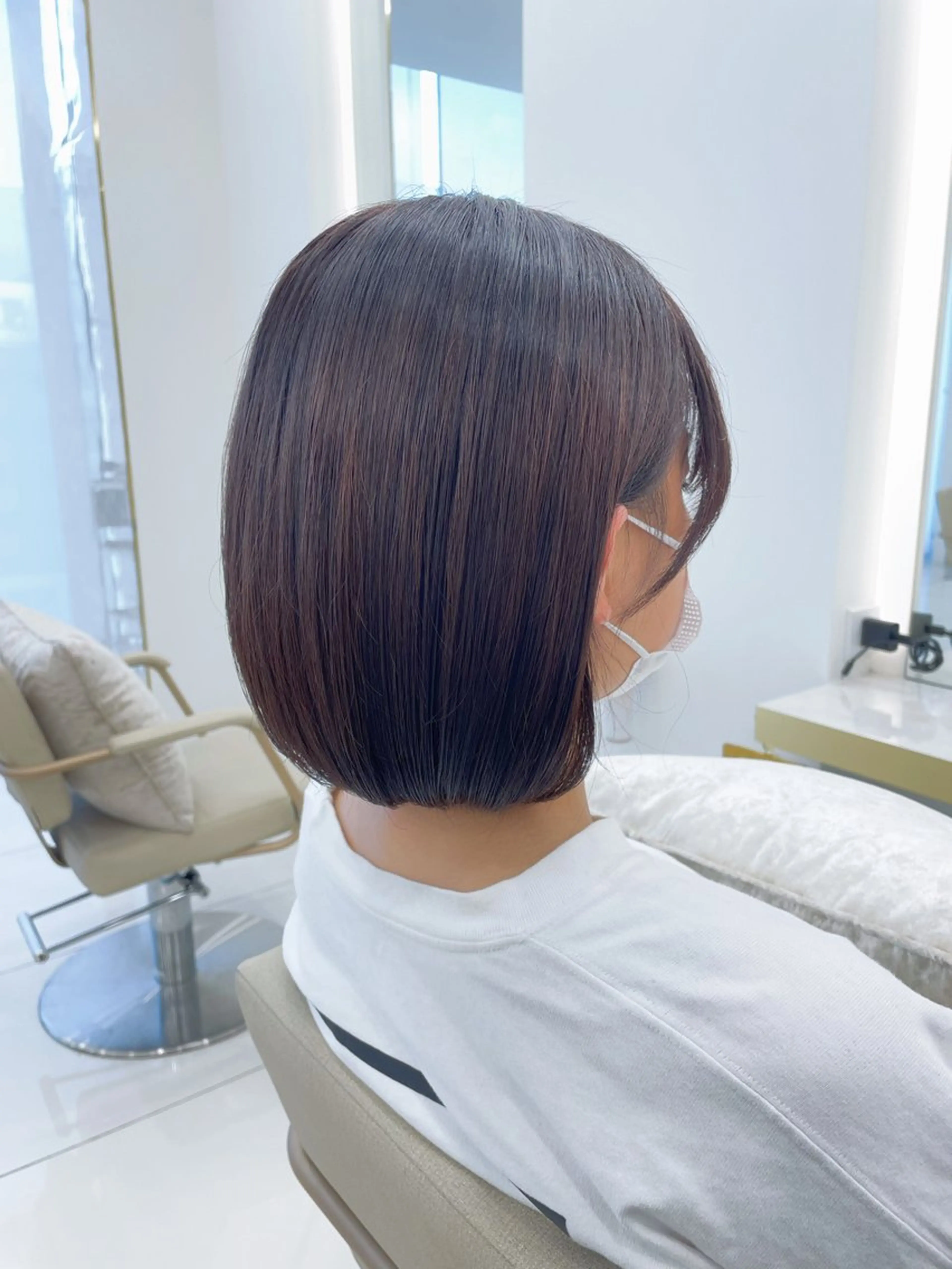 ショート 韓国顔まわり/前髪 /レイヤー/いつきのヘアスタイル