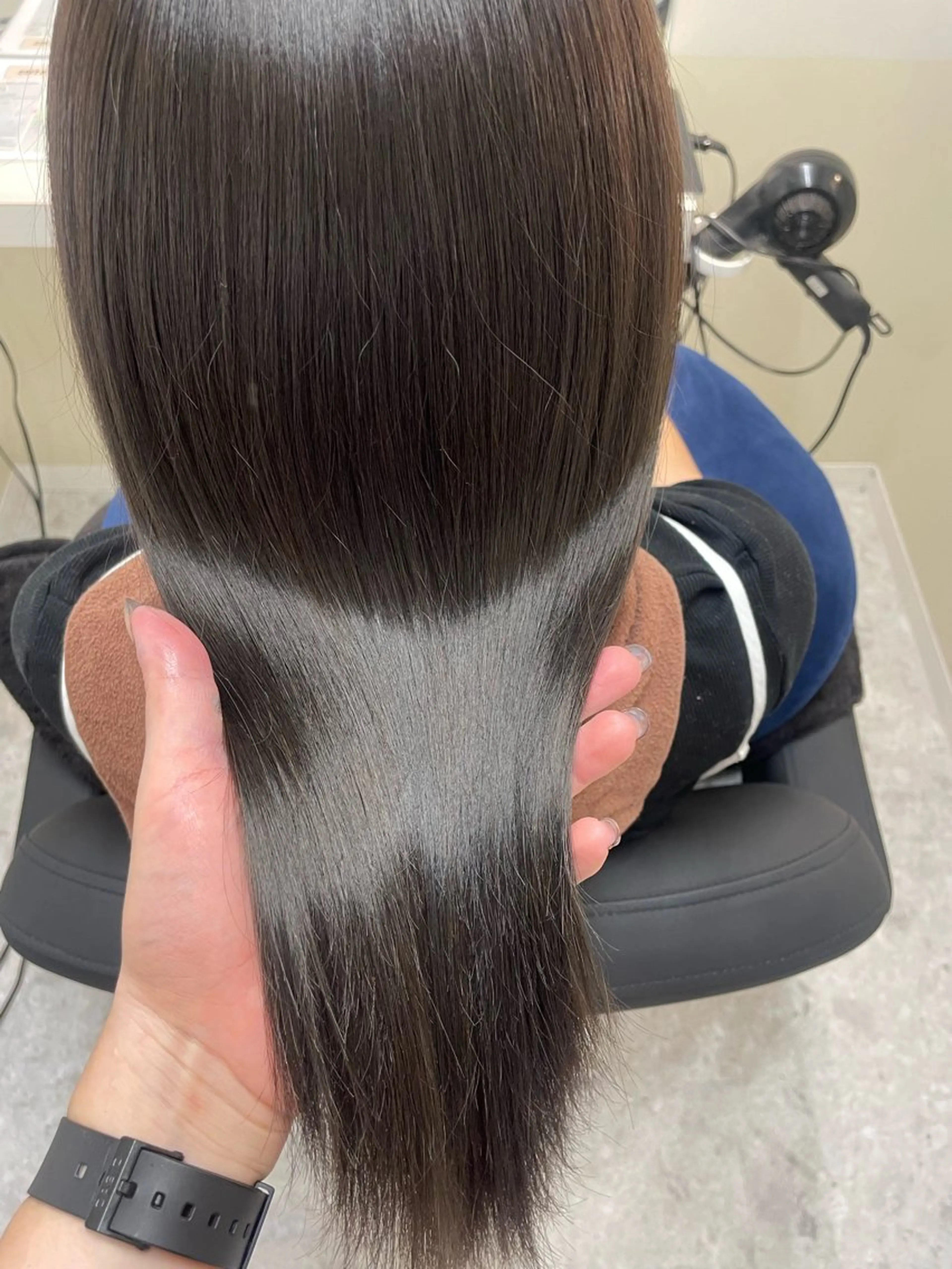 セミロング カラー トリートメント 🩰ニシムラヒカリ 半個室salon♡*のヘアスタイル