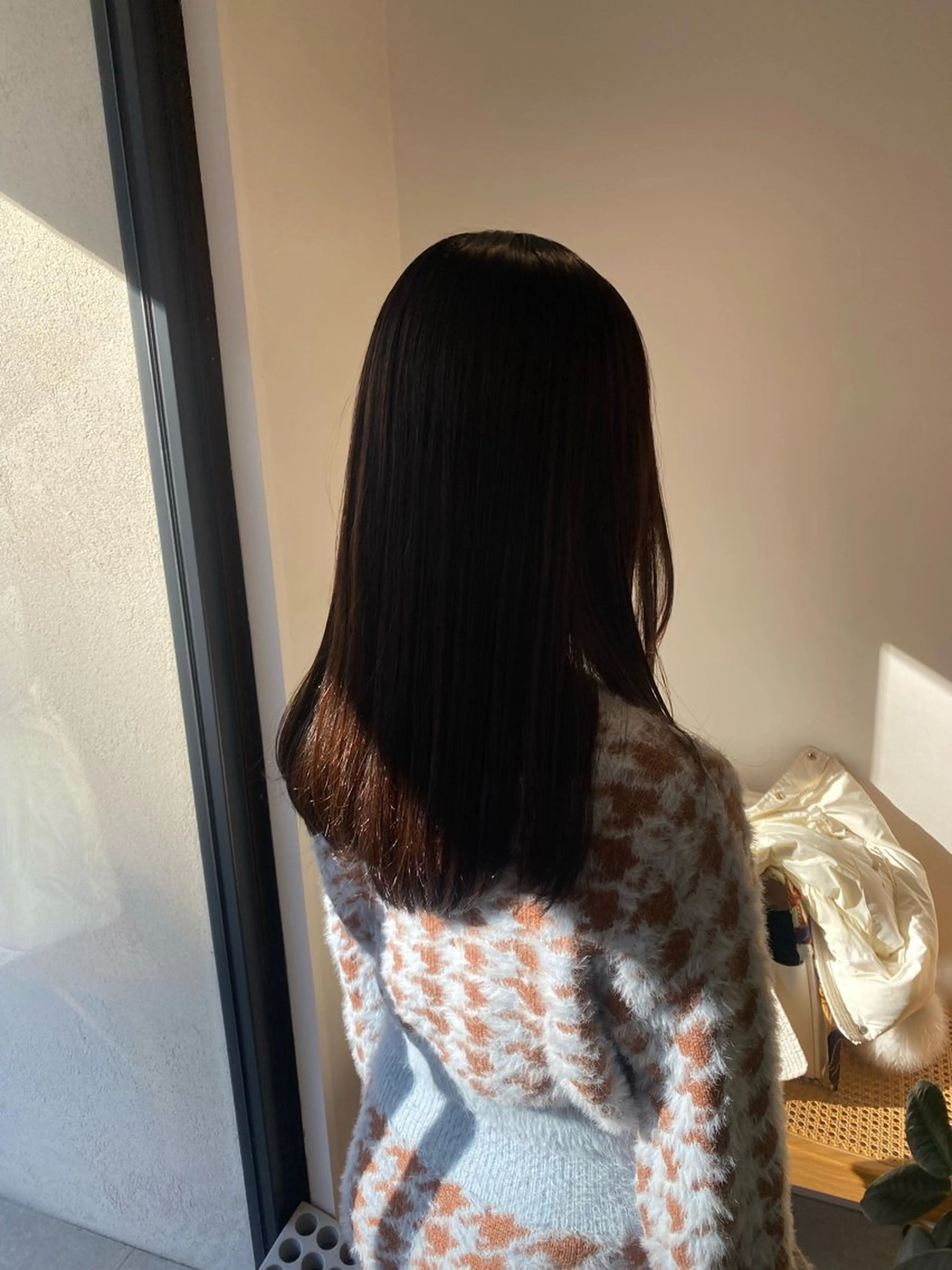 セミロング ショート/ボブ/顔周 りレイヤー/RINAのヘアスタイル