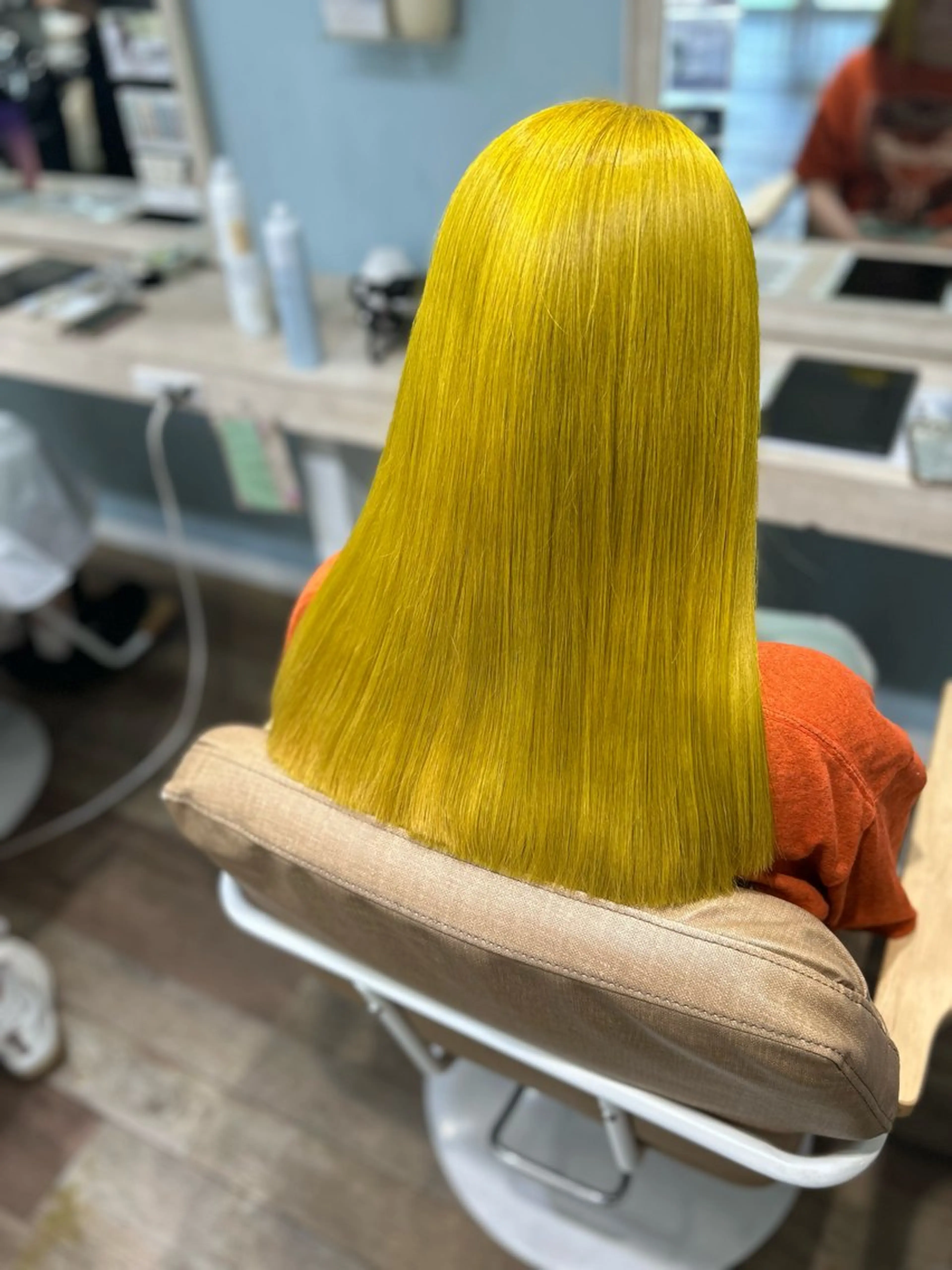 【ブリーチメニュー💖】ブリーチ➕美容液カラー1STEPトリートメント付🧴🫧の写真