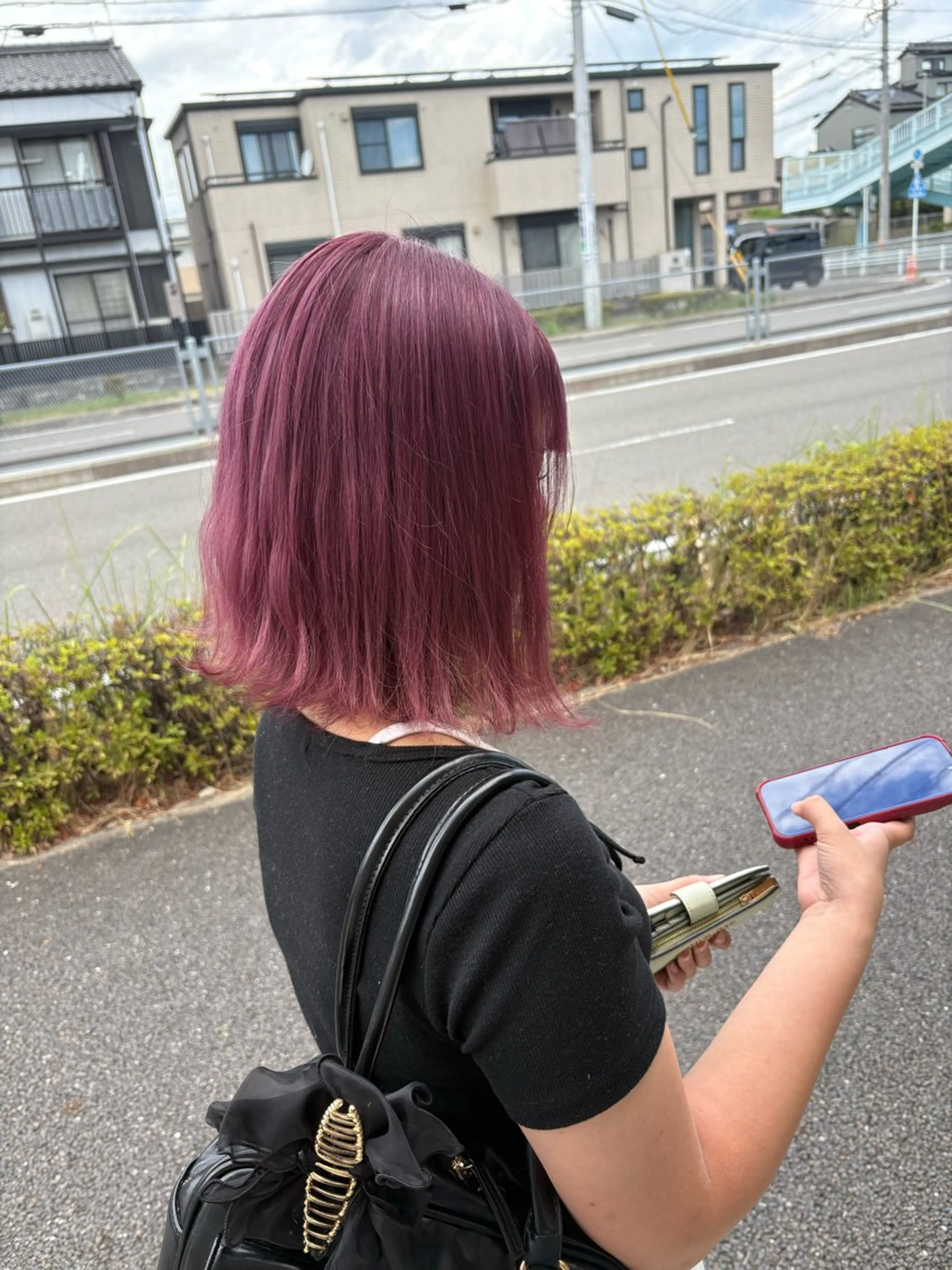 ミディアム やまもと かのんのヘアスタイル